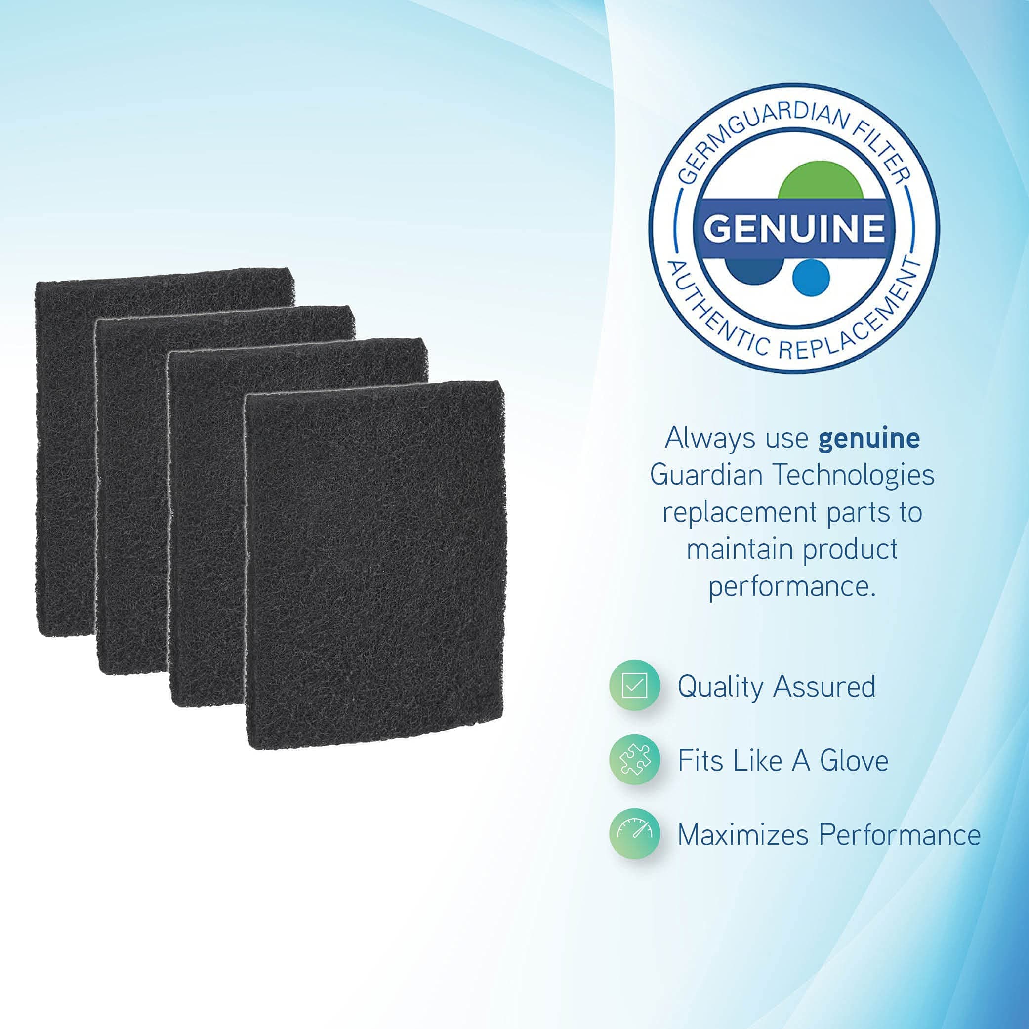 GermGuardian Filter Q Genuine Allergen Replacement Air Purifier Filter, 4 Pack f - Thumbnail 3