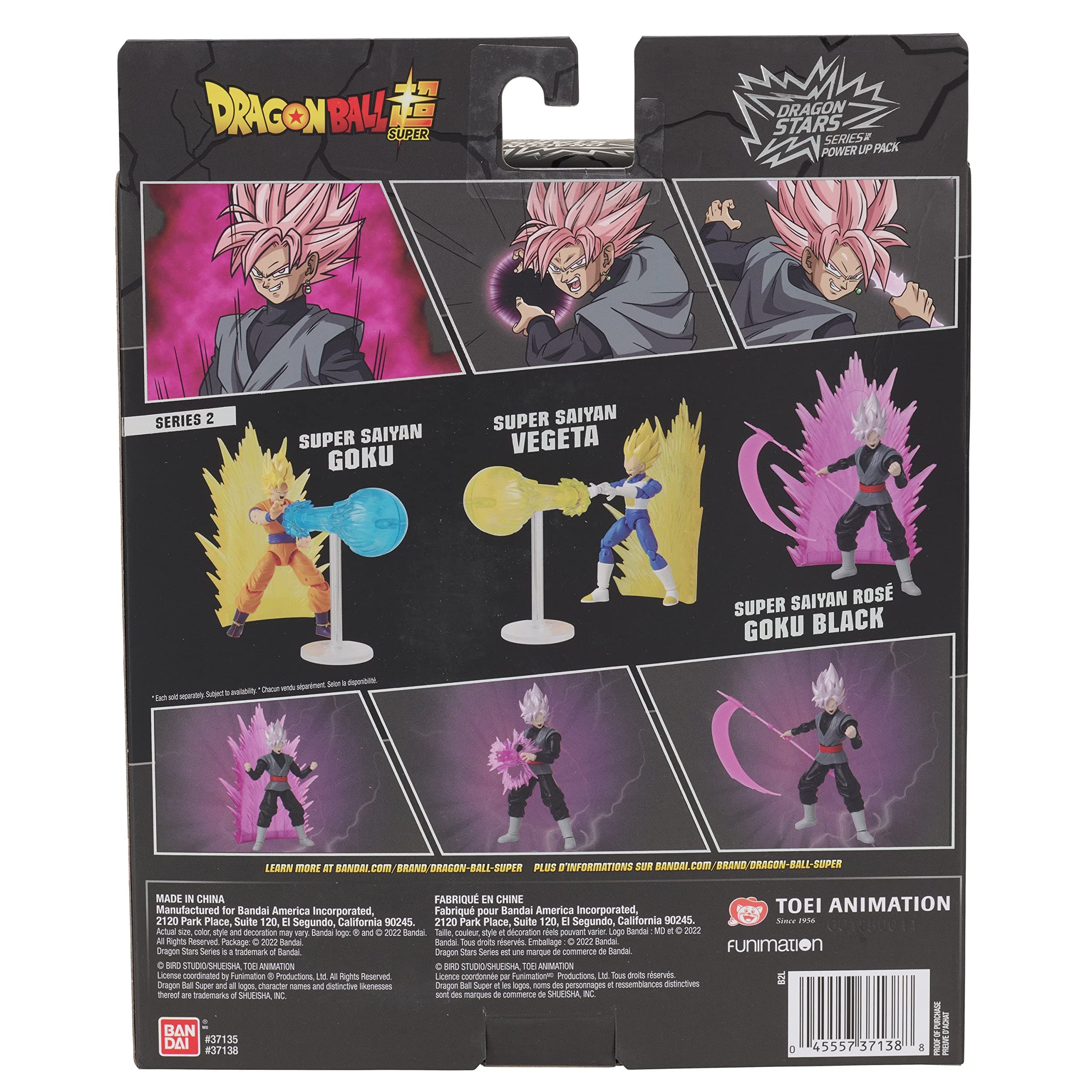 Dragon Stars Series - Dragon Ball Super - Goku Black Rose, 6" Action Figure Powe - Thumbnail 10