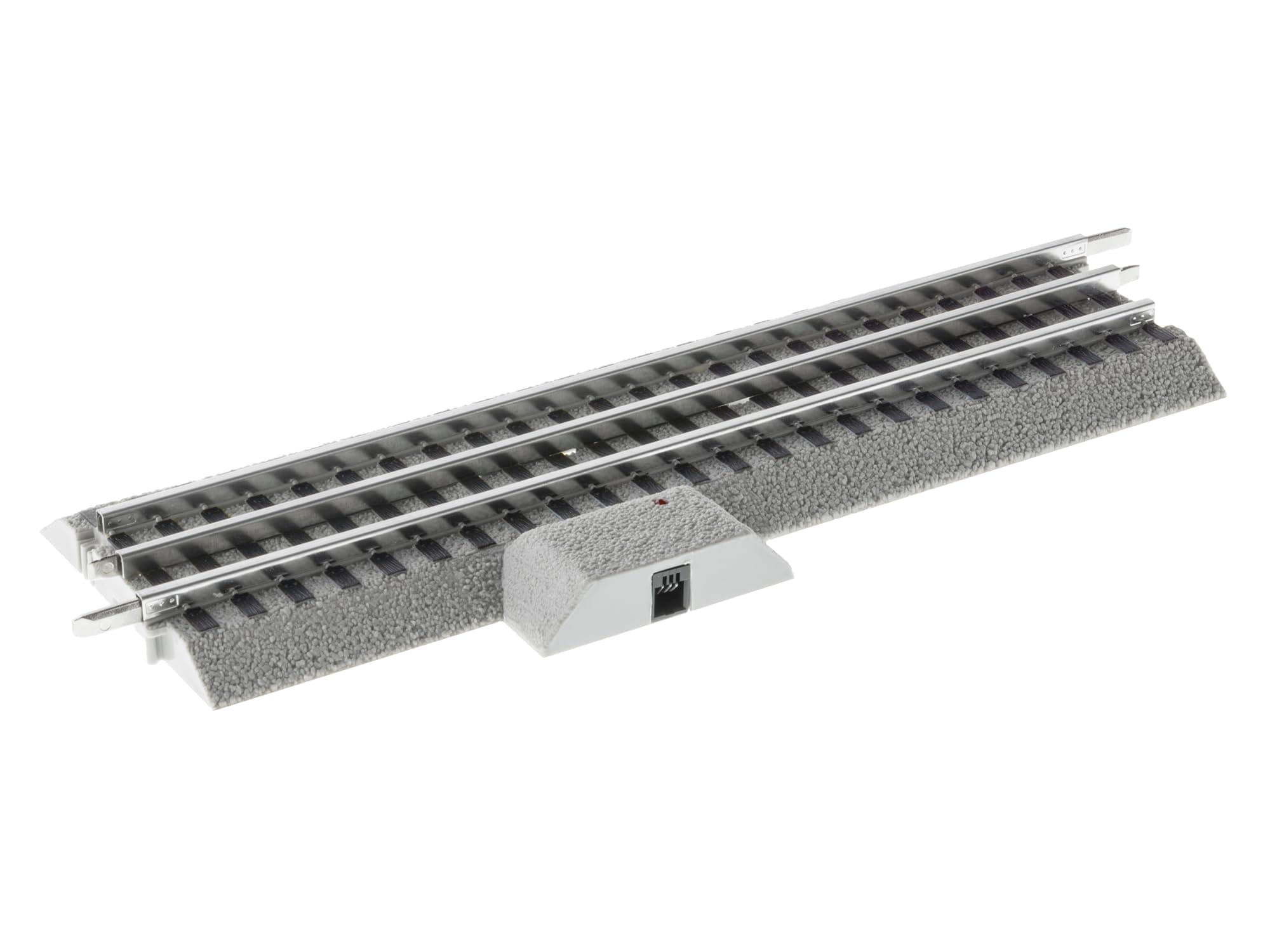 Lionel FasTrack 10" Straight Power Lock-On O Gauge Train Track with Plug-Expand- - Thumbnail 3