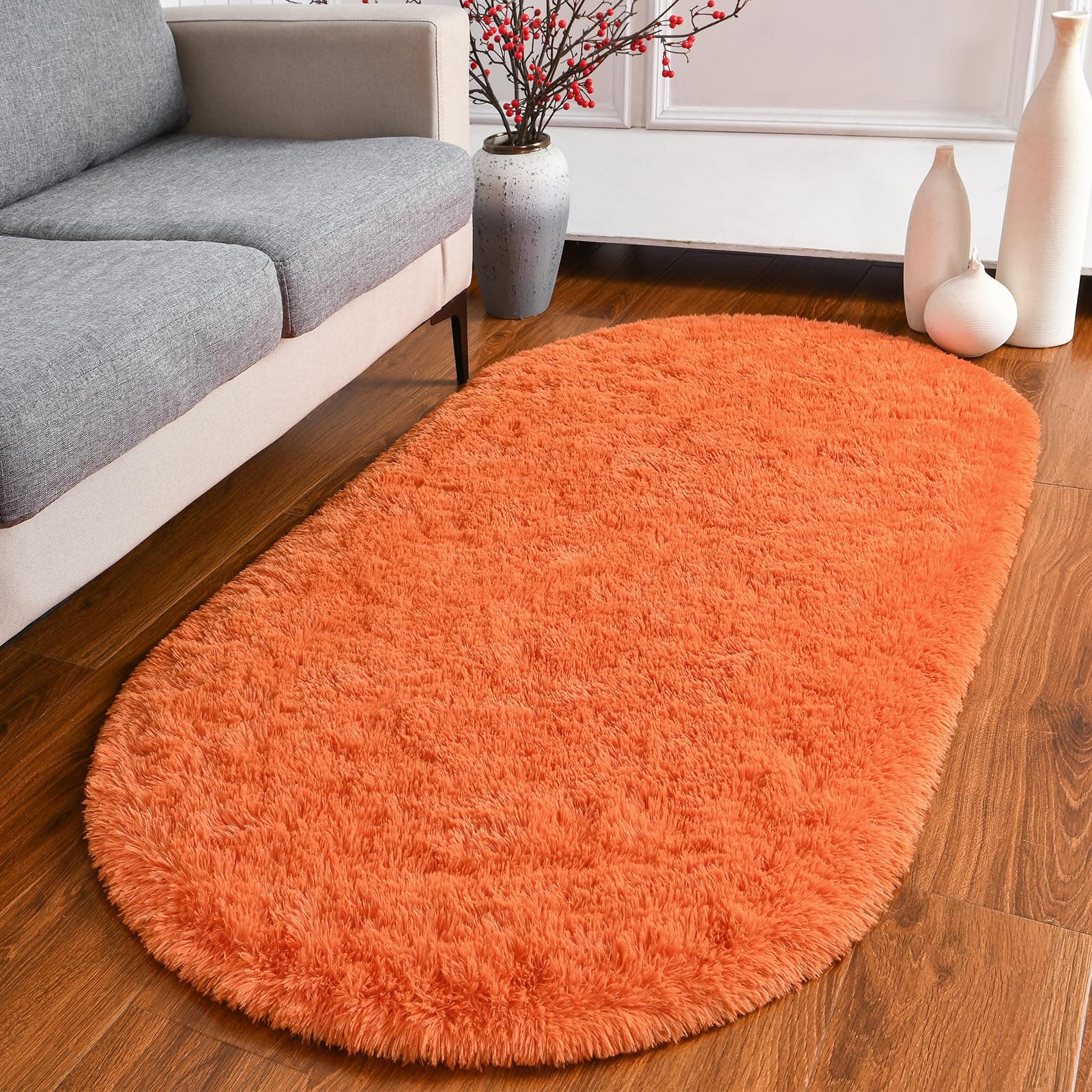 Softlife Fluffy Rugs for Bedroom, Shag Cute Area Rug for Girls/Boys and Kids Bab - Thumbnail 2