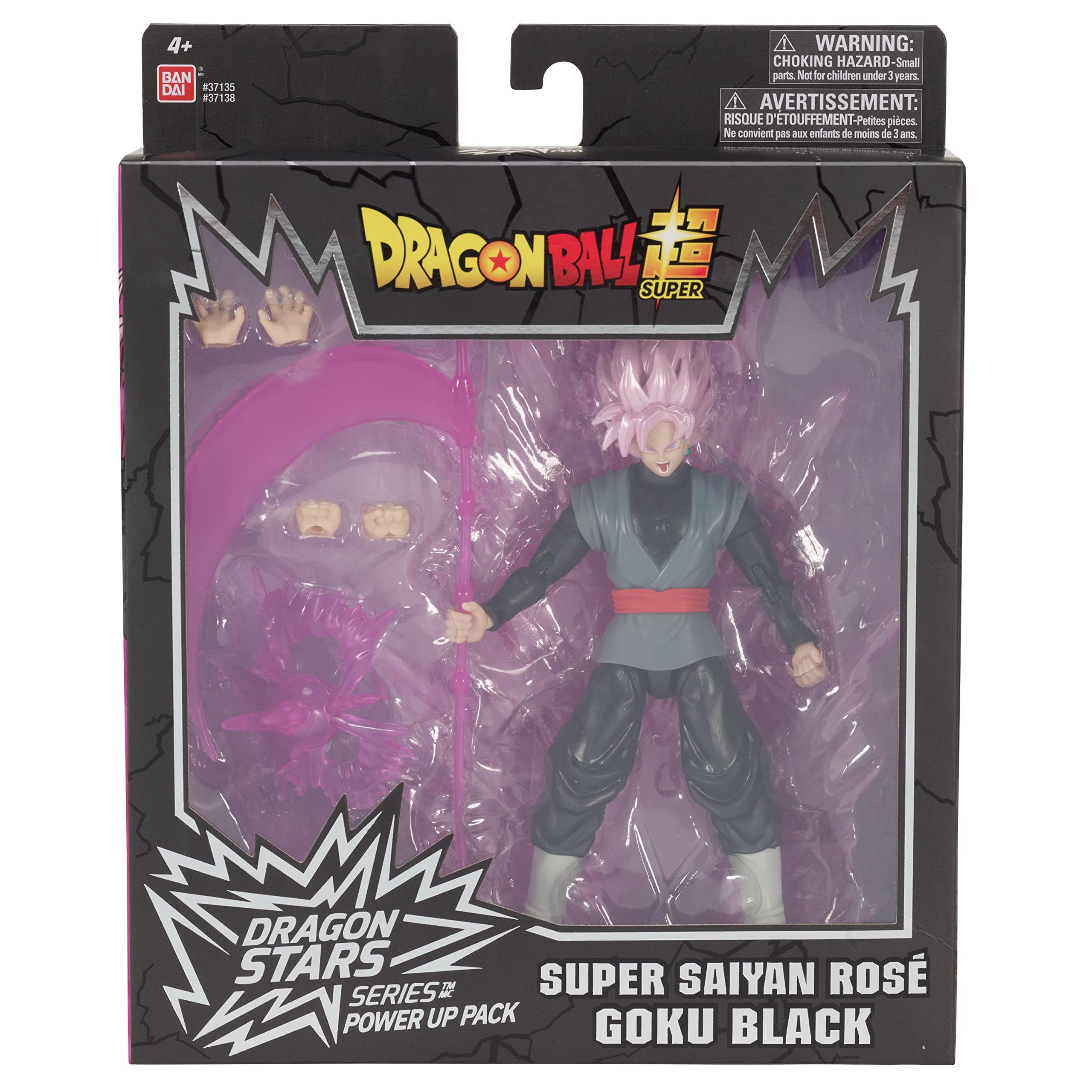 Dragon Stars Series - Dragon Ball Super - Goku Black Rose, 6" Action Figure Powe - Thumbnail 9