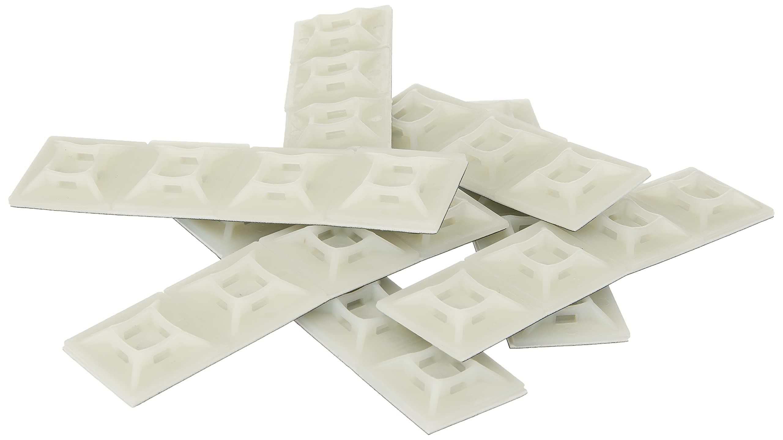 StarTech Self-adhesive Nylon Cable Tie Mounts - Pkg of 100 - Cable organizer , T - Thumbnail 3