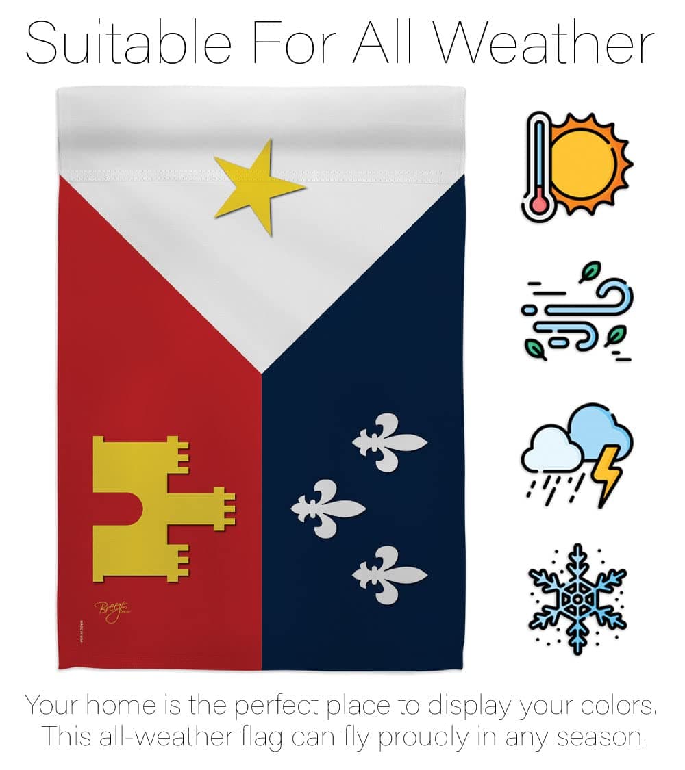 Breeze Decor - Acadiana Interests - Everyday Impressions Decorative Vertical Hou - Thumbnail 6