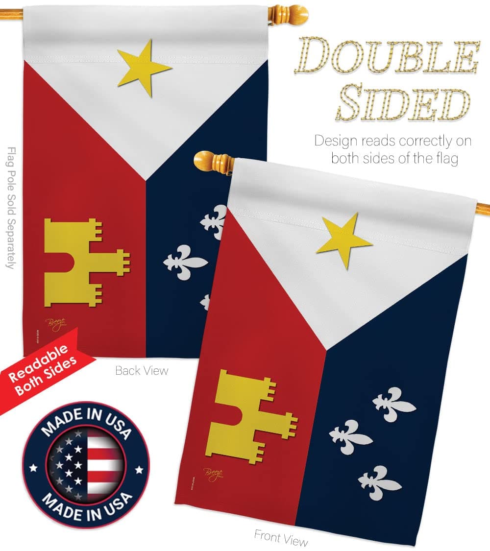 Breeze Decor - Acadiana Interests - Everyday Impressions Decorative Vertical Hou - Thumbnail 3