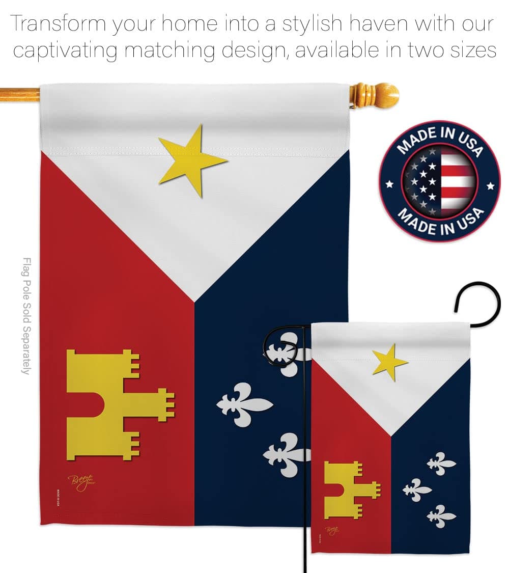 Breeze Decor - Acadiana Interests - Everyday Impressions Decorative Vertical Hou - Thumbnail 4