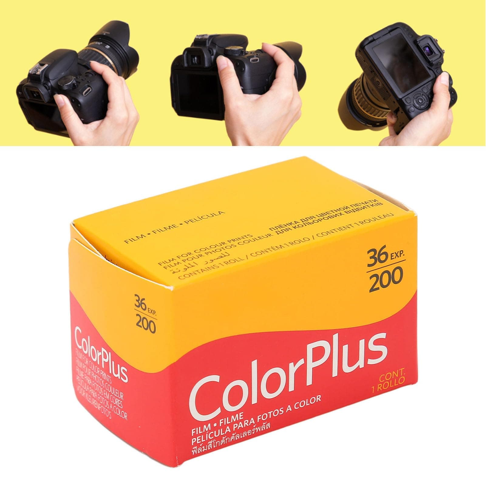 ColorPlus CP200 Color Negative Film, 35mm Size, 36 Exposures ISO 200 High Satura - Thumbnail 2