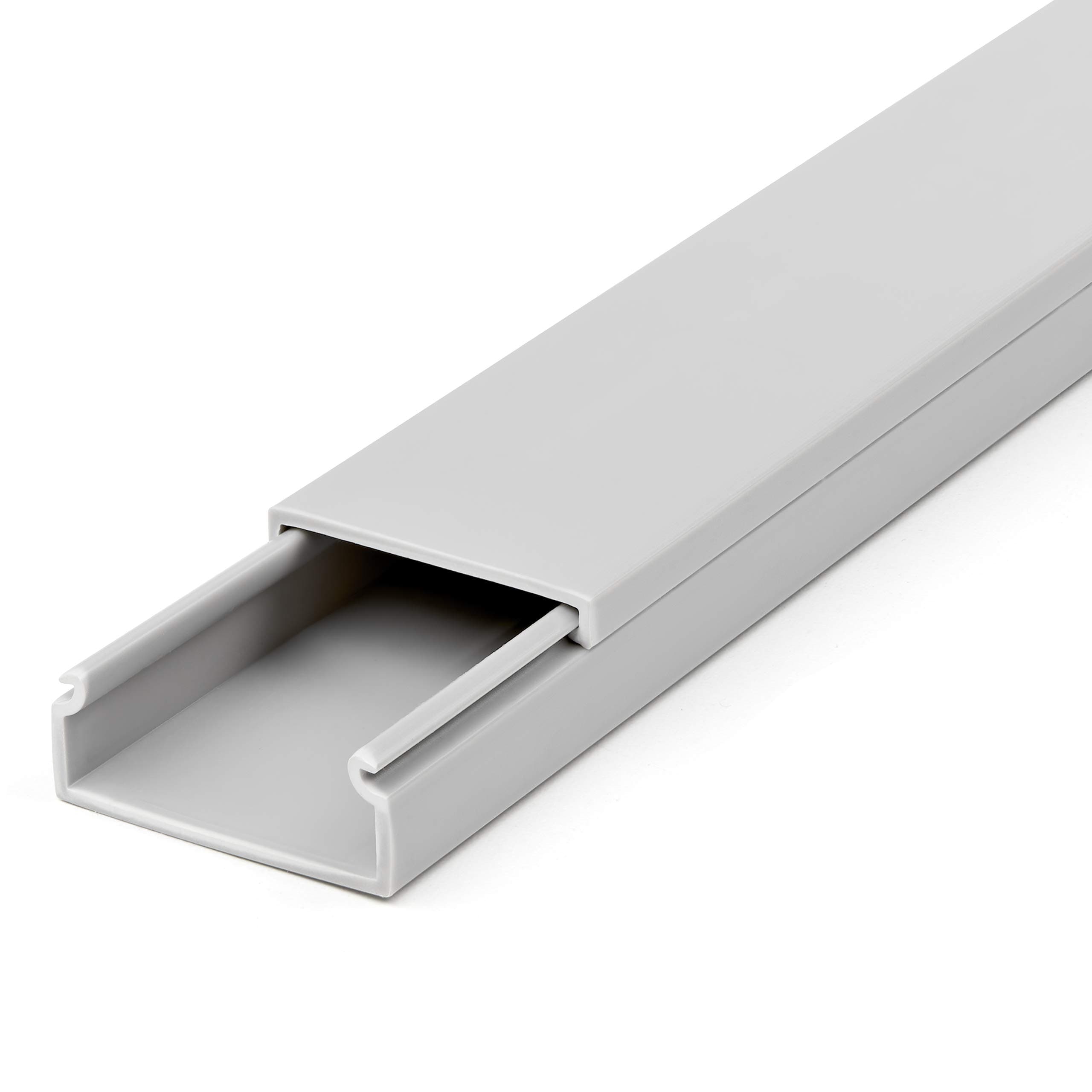 StarTech Solid Cable Management Raceway with Cover, 1-1/2"(38mm)W x 5/8"(16mm)H - Thumbnail 2