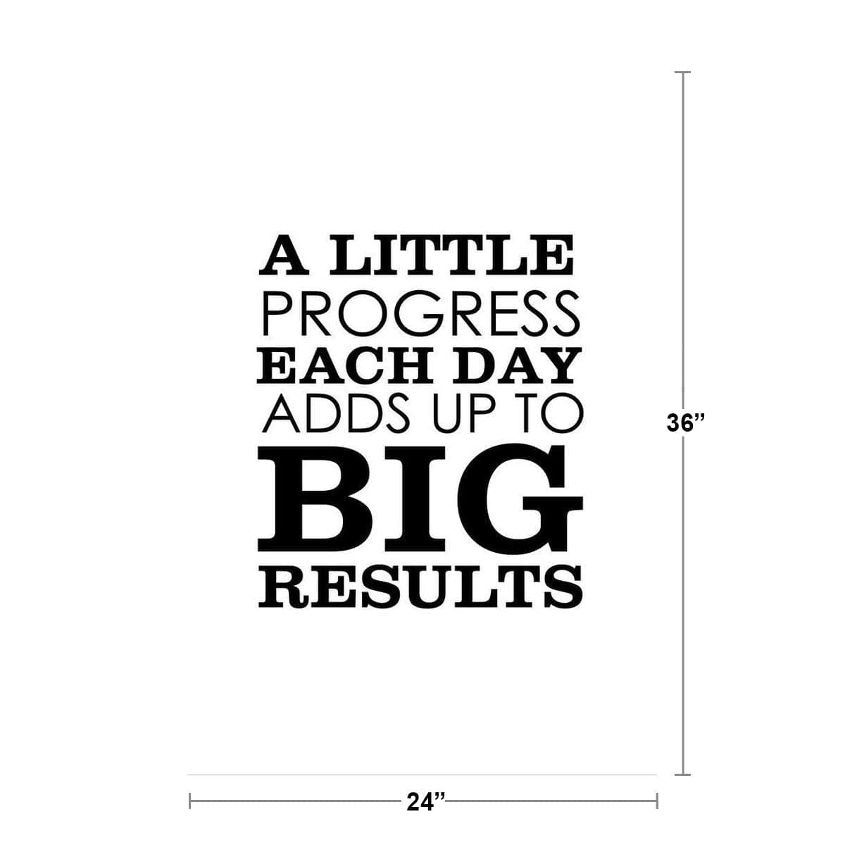 A Little Progress Each Day Adds Up To Big Results Perseverance Determination Per - Thumbnail 4