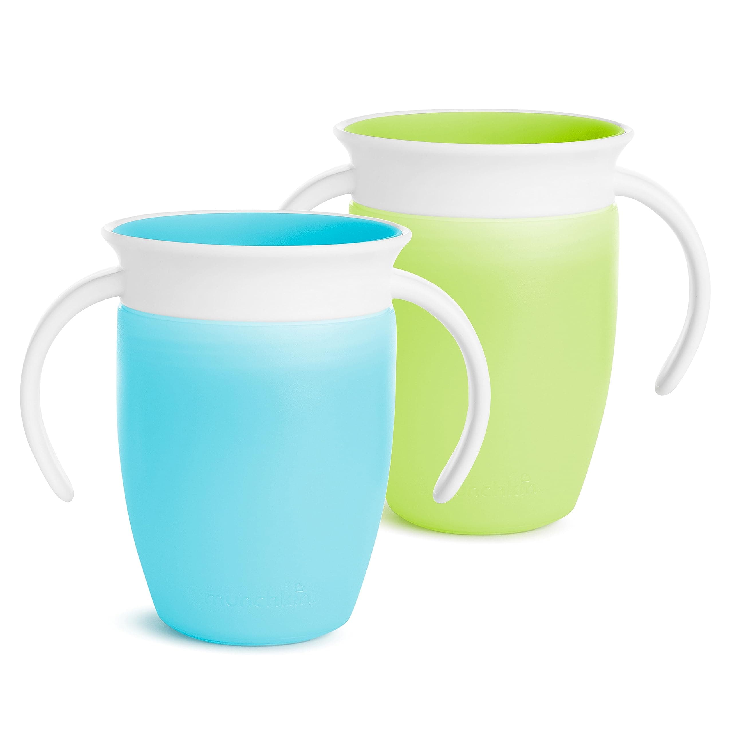 Munchkin Miracle 360 Toddler Sippy Cups, 6 Months and 1 Year Old, Spill Proof, 7 - Thumbnail 5