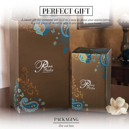 Pavilion Gift Company - Perfectly Paisley Home Decorative Birdhouse, Inscription - Thumbnail 3