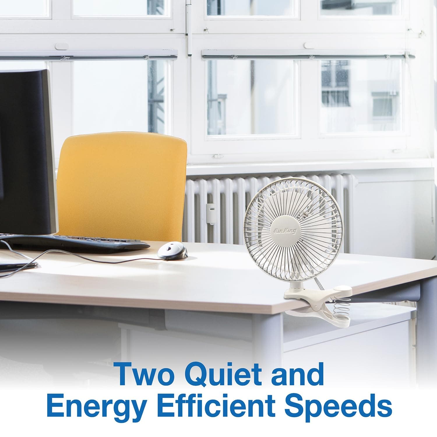 Air King 9145 6-Inch 2-Speed Clip-On Fan - Thumbnail 3