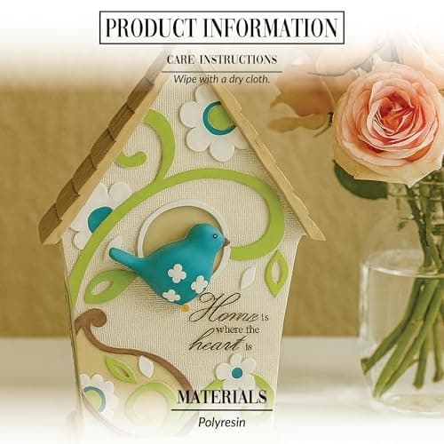 Pavilion Gift Company - Perfectly Paisley Home Decorative Birdhouse, Inscription - Thumbnail 2