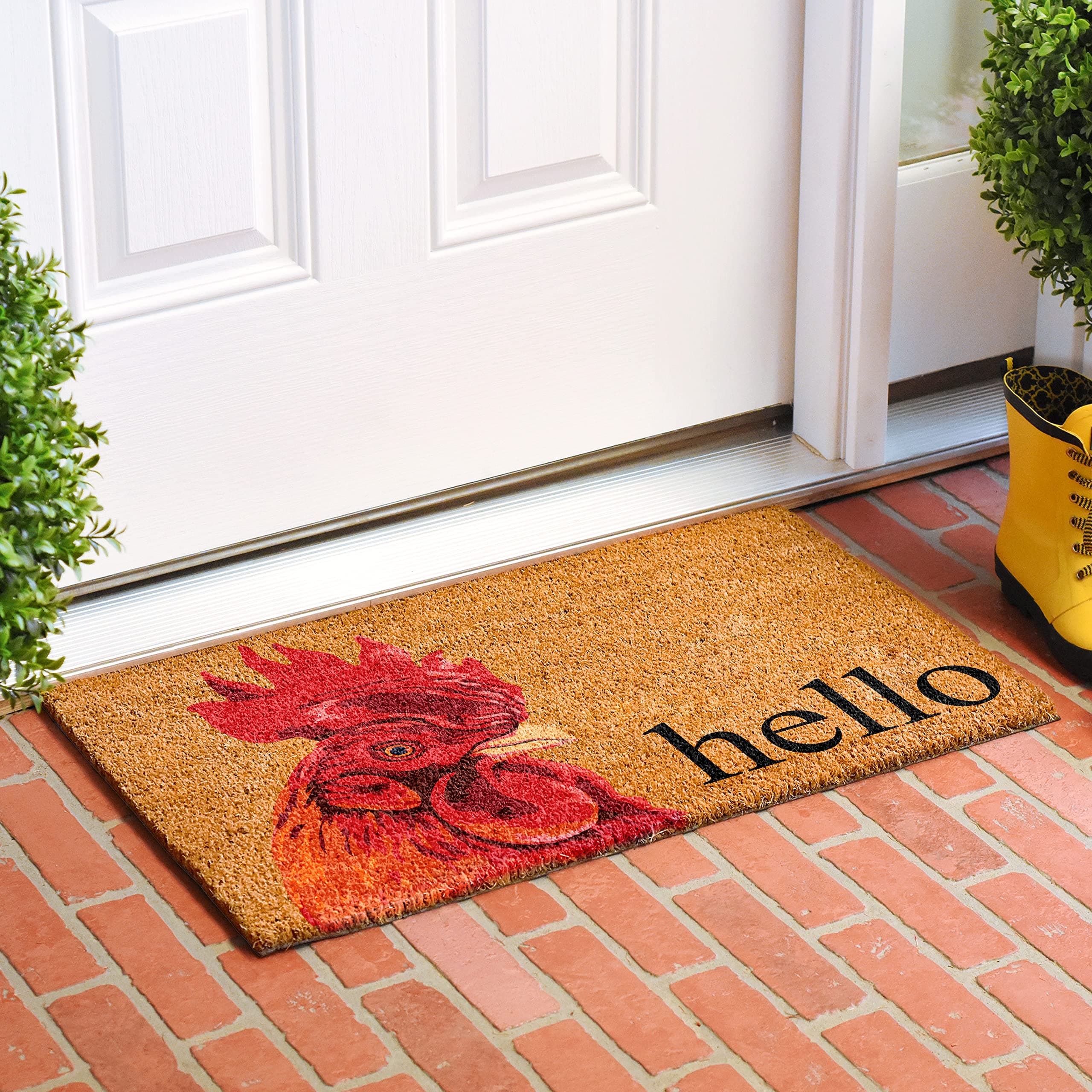 Calloway Mills Rooster Doormat 17" x 29" - Thumbnail 2