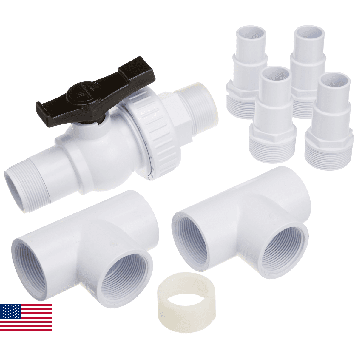 Smartpool SK35 Manual Diverter Valve Replacement Kit for SunHeater Aboveground P - Image 1