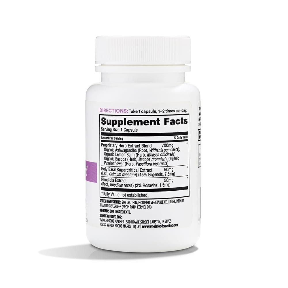 365 by Whole Foods Market, Stress Support, 60 Count - Thumbnail 2