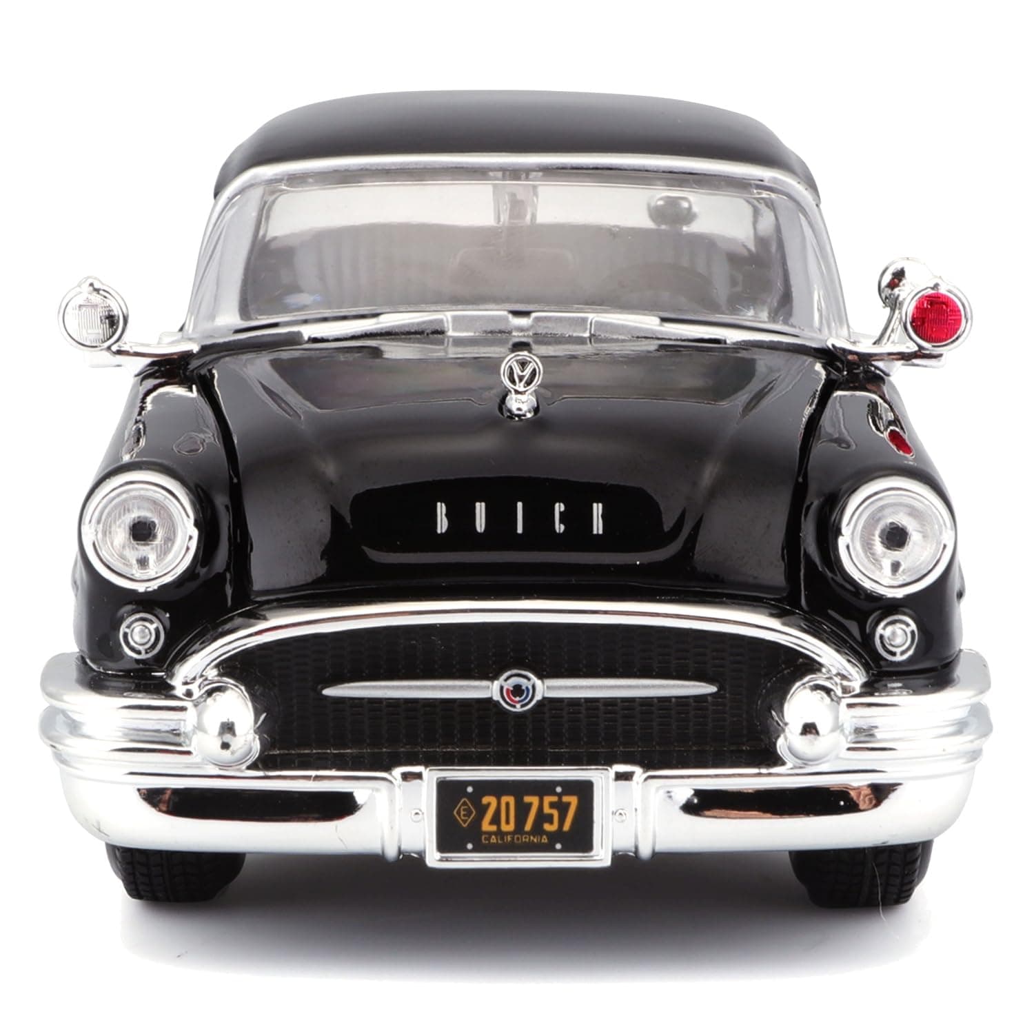 Maisto 1:26 1955 Buick Century Diecast Car Model, Black (Styles Vary) - Thumbnail 4