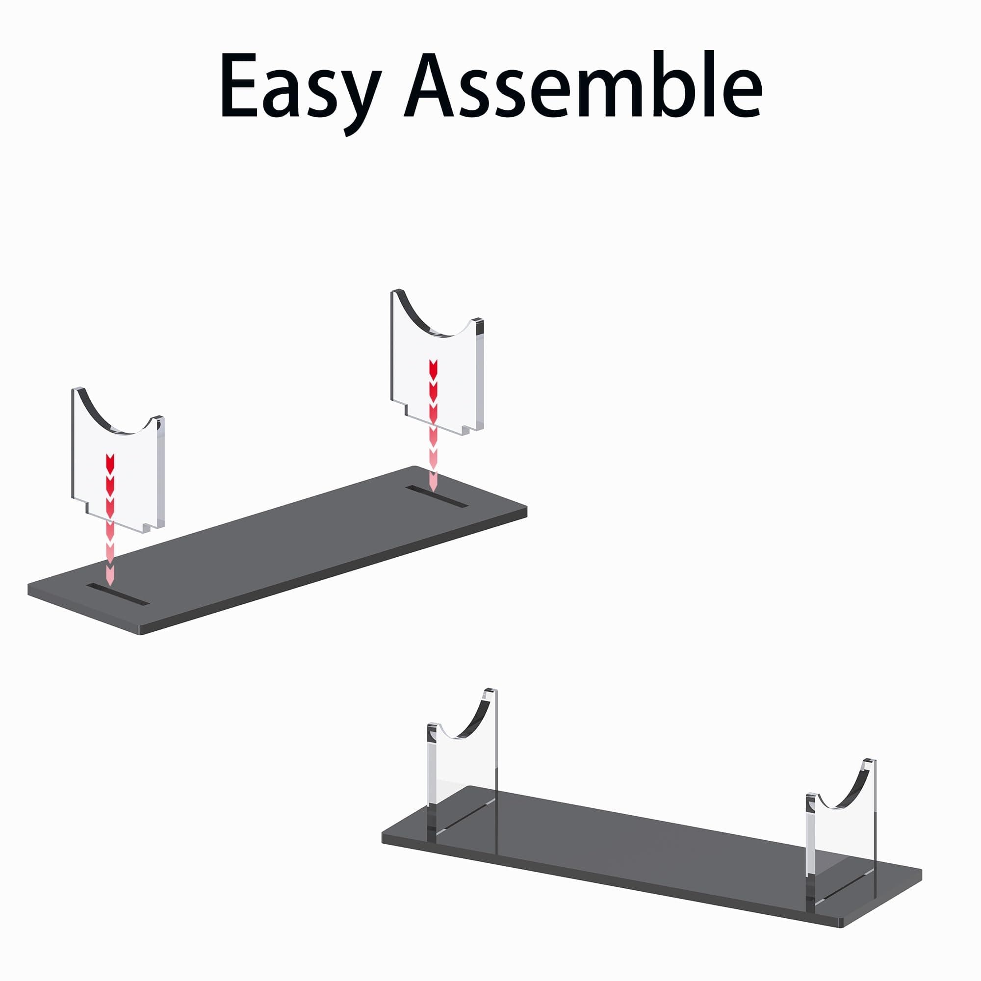 UoYeet Acrylic Saber Stand – Multi-Function Display Stand for Swords, Daggers, W - Thumbnail 6