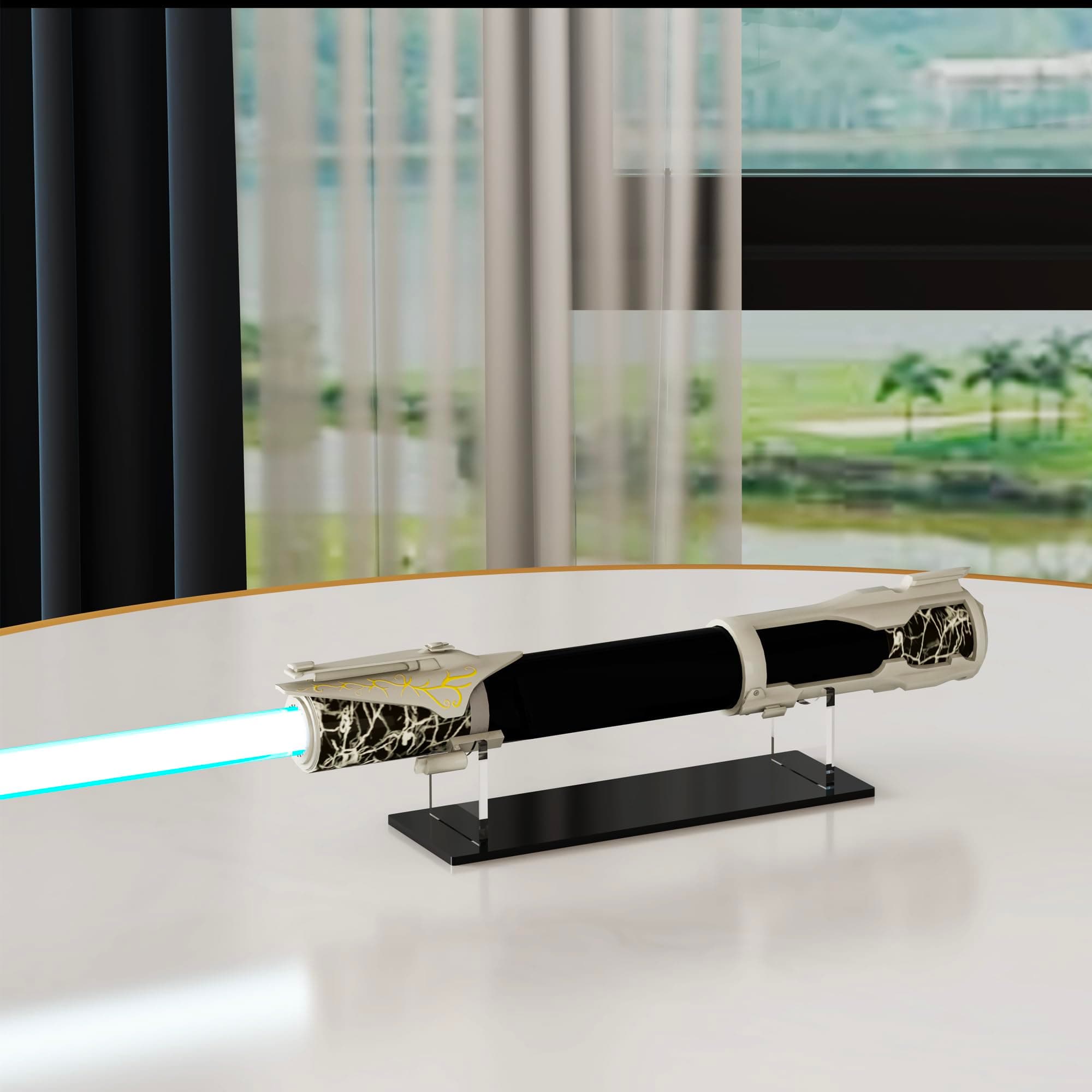 UoYeet Acrylic Saber Stand – Multi-Function Display Stand for Swords, Daggers, W - Thumbnail 2