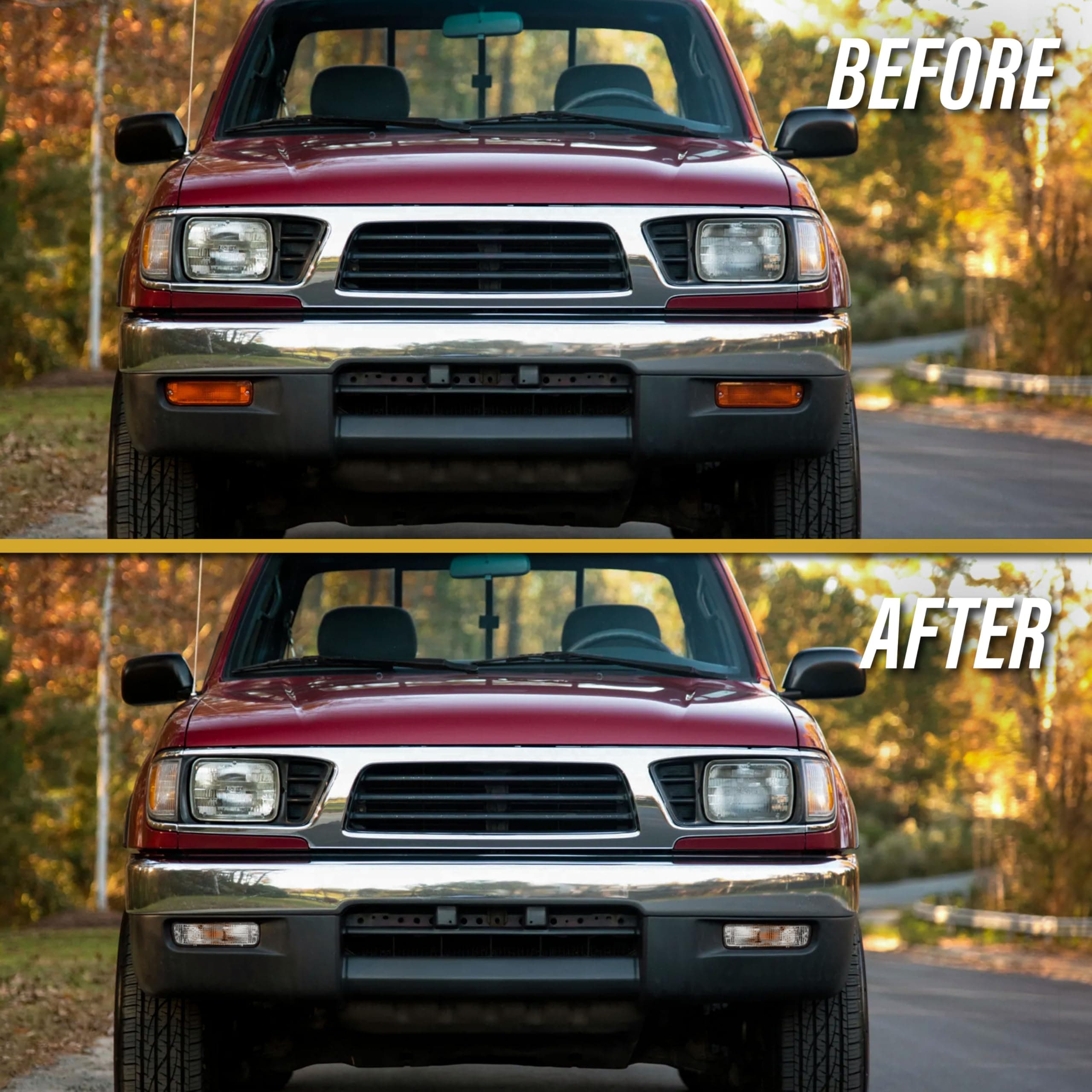 USR 95-00 Tacoma Bumper Light Pair Front Turn Signal Lamps Left Right Compatible - Thumbnail 3