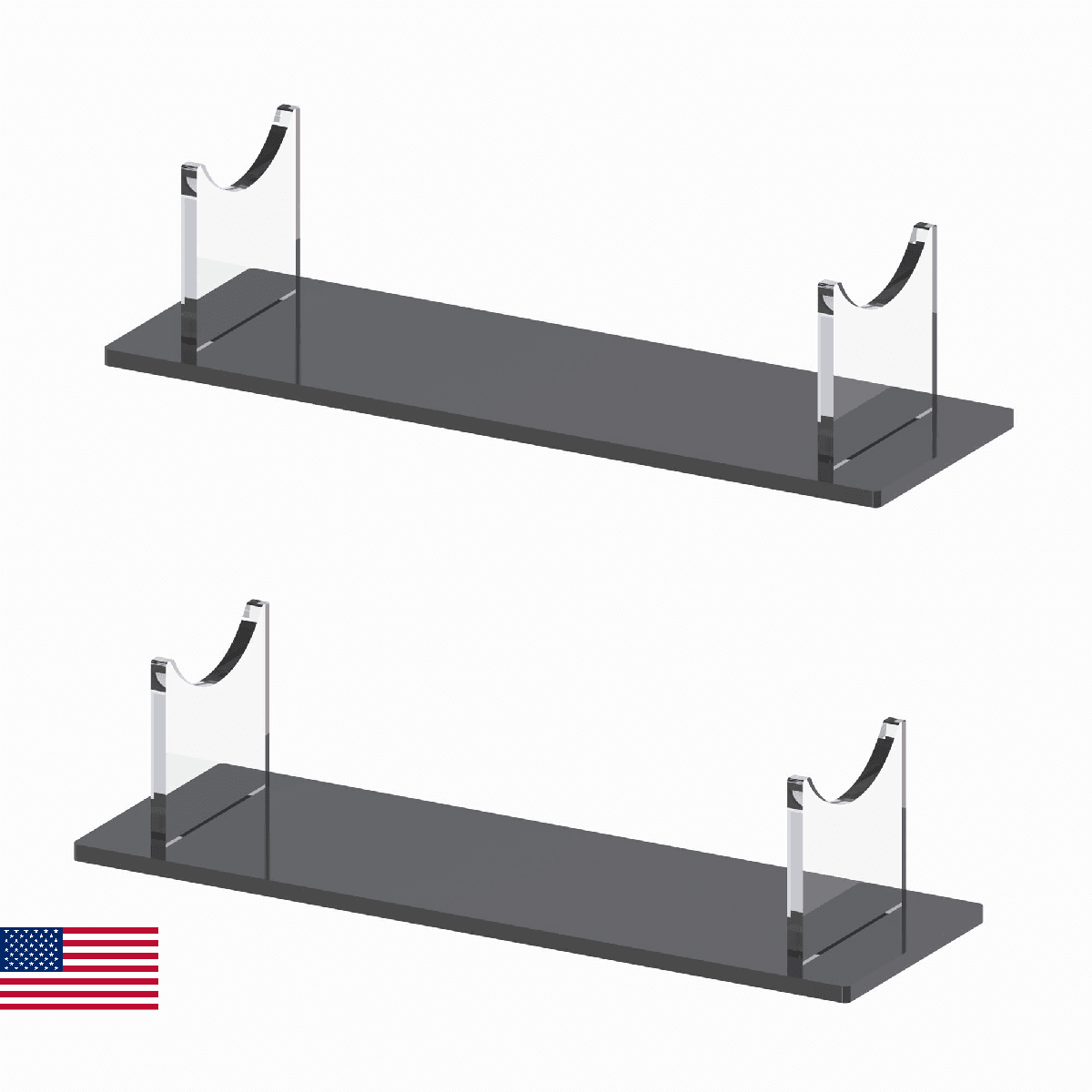 UoYeet Acrylic Saber Stand – Multi-Function Display Stand for Swords, Daggers, W - Image 1