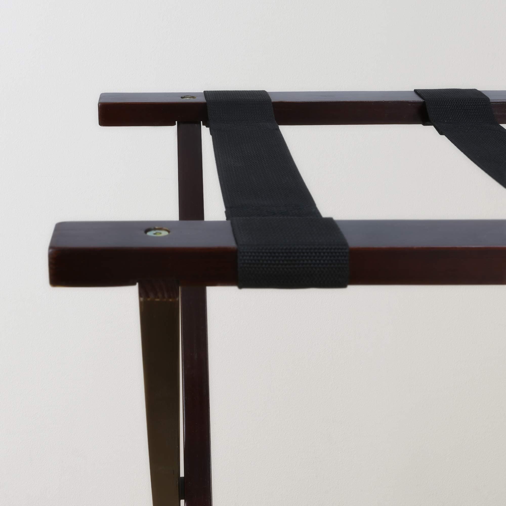 Heavy Duty 30" Extra Wide Luggage Rack-Espresso - Thumbnail 8