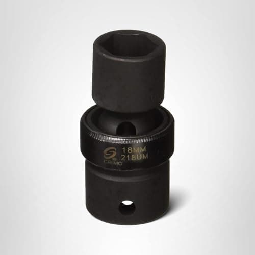Sunex Impact Socket 218UM 1/2" 18mm Universal Impact Socket - Thumbnail 7