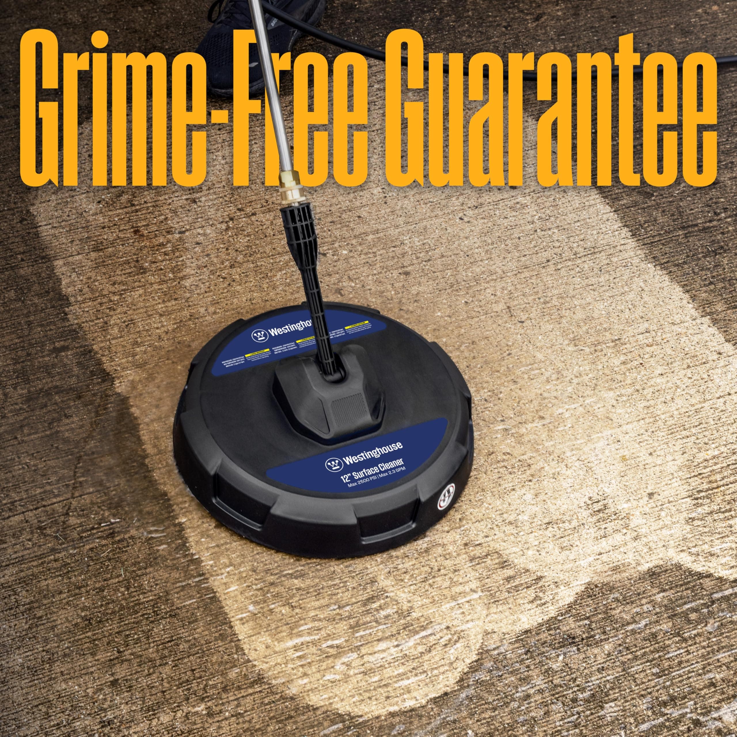 Westinghouse PWSC12 12" Pressure Washer Surface Cleaner Attachment - 2500 Max PS - Thumbnail 4