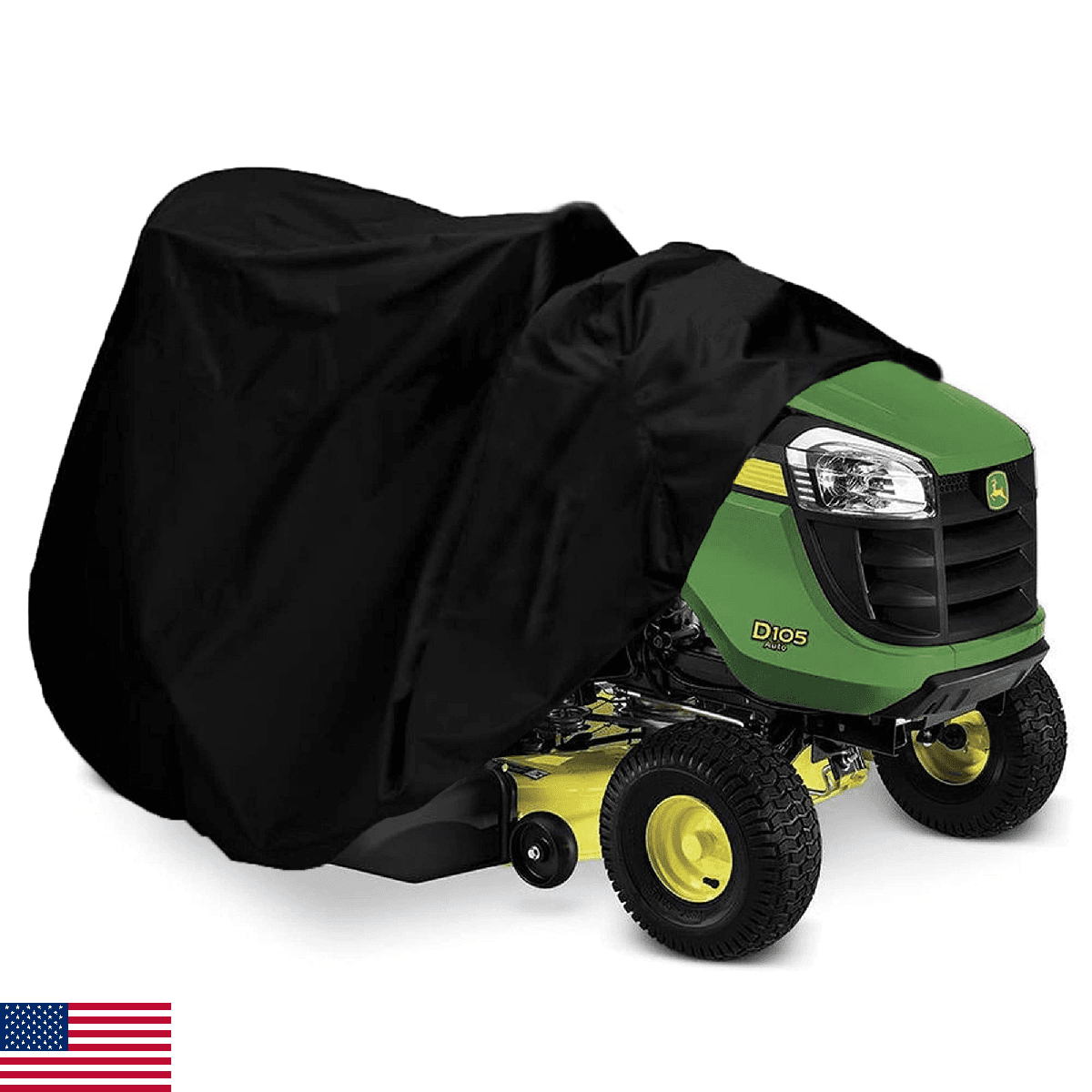 Riding Lawn Mower Cover Waterproof Tractor Cover Fits Decks up to 54 Heavy Duty - Image 1