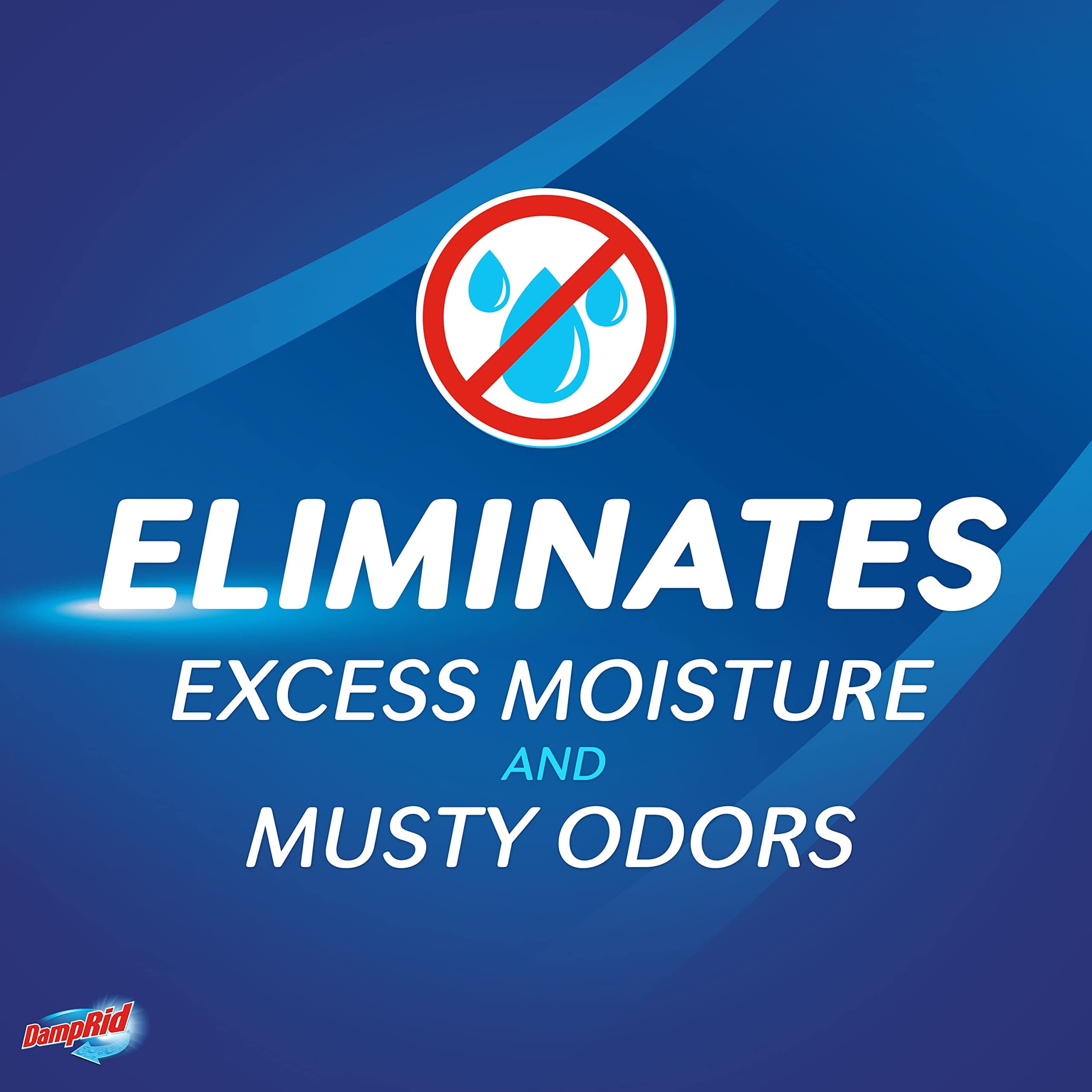 DampRid Refillable Moisture Absorber 11oz 6-Pack Fresh Scent Odor Eliminator - Thumbnail 3