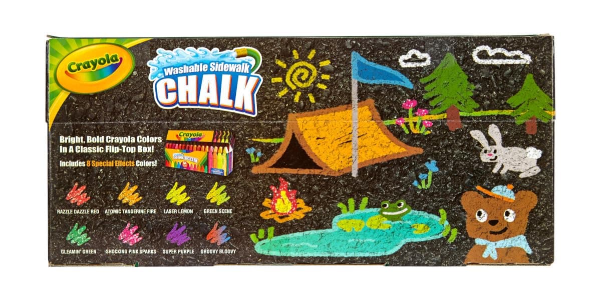 Crayola Ultimate Washable Chalk Collection (64ct), Essential Easter Basket Stuff - Thumbnail 7
