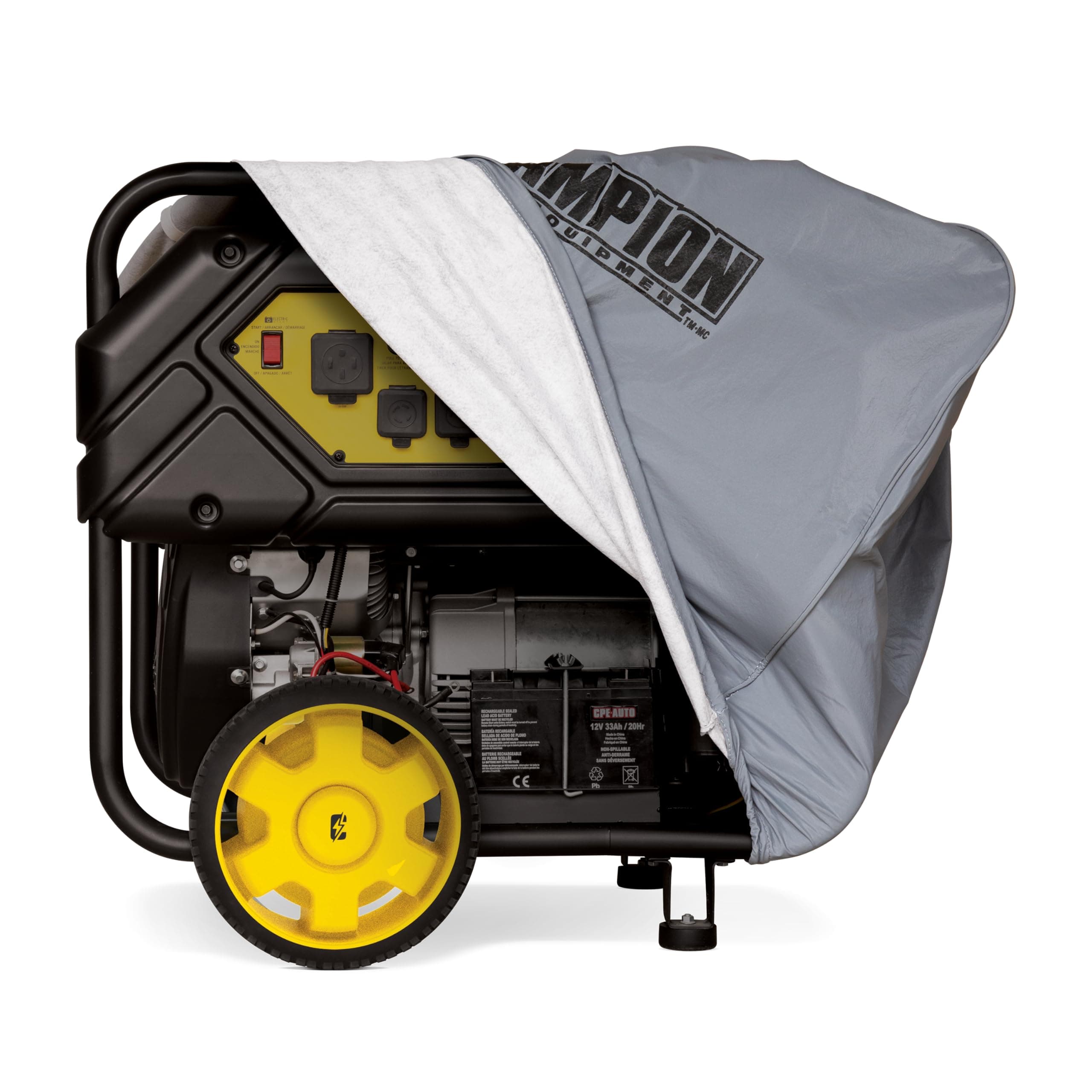Champion Weather-Resistant Storage Cover for 12000-Watt and Higher Portable Gene - Thumbnail 2