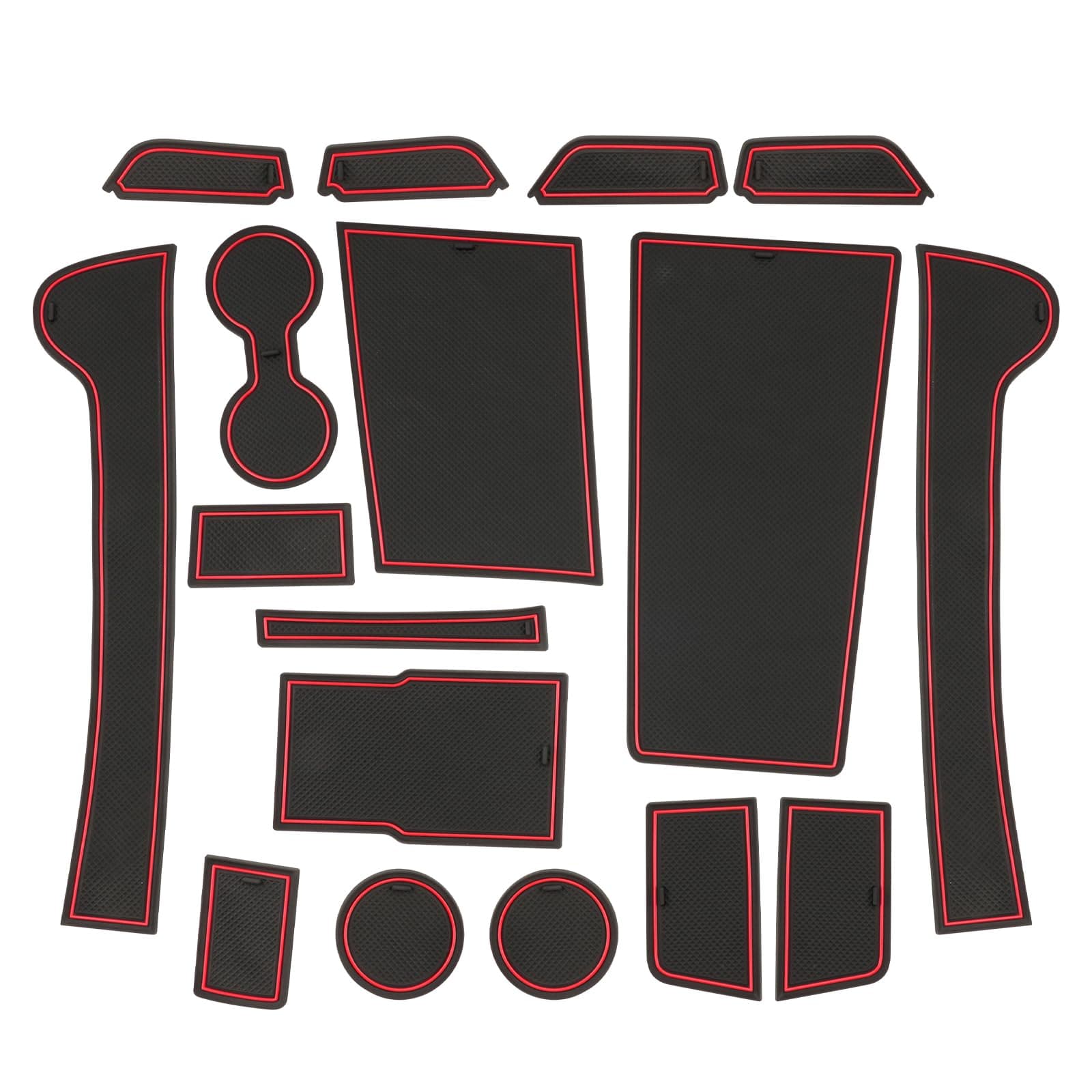 SXCY for 2025 2026 Chevrolet Equinox Accessories Cup Holder Inserts Liner 2025 2 - Thumbnail 7