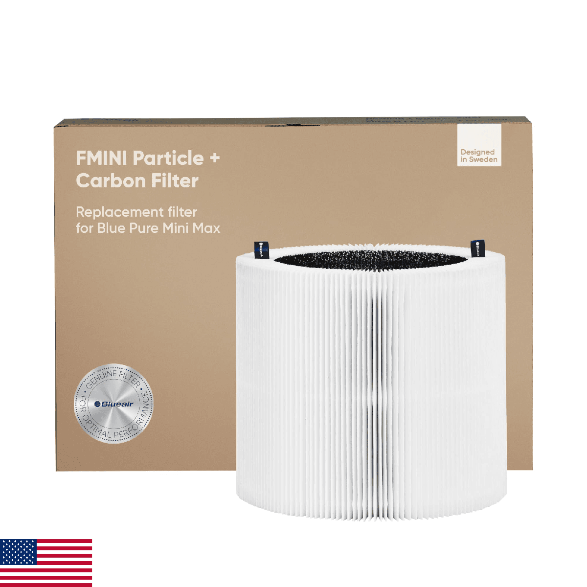 Blueair Blue Pure Mini Max Genuine Replacement Filter, Fits Blue Pure Mini Max A - Image 1