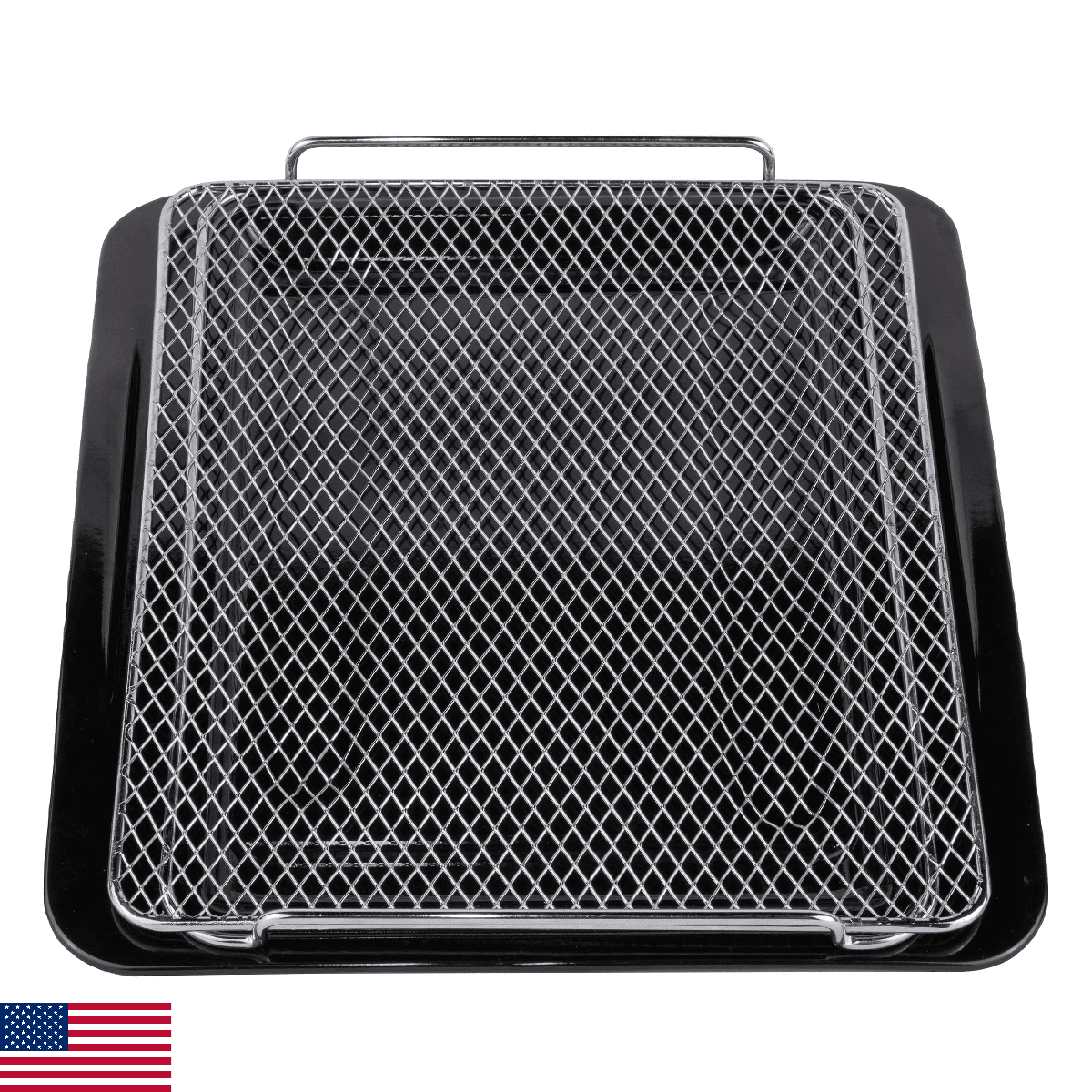 GE Profile Indoor Smoker Prep Tray, Compatible with Smoker Wire Rack, Dishwasher - Image 1