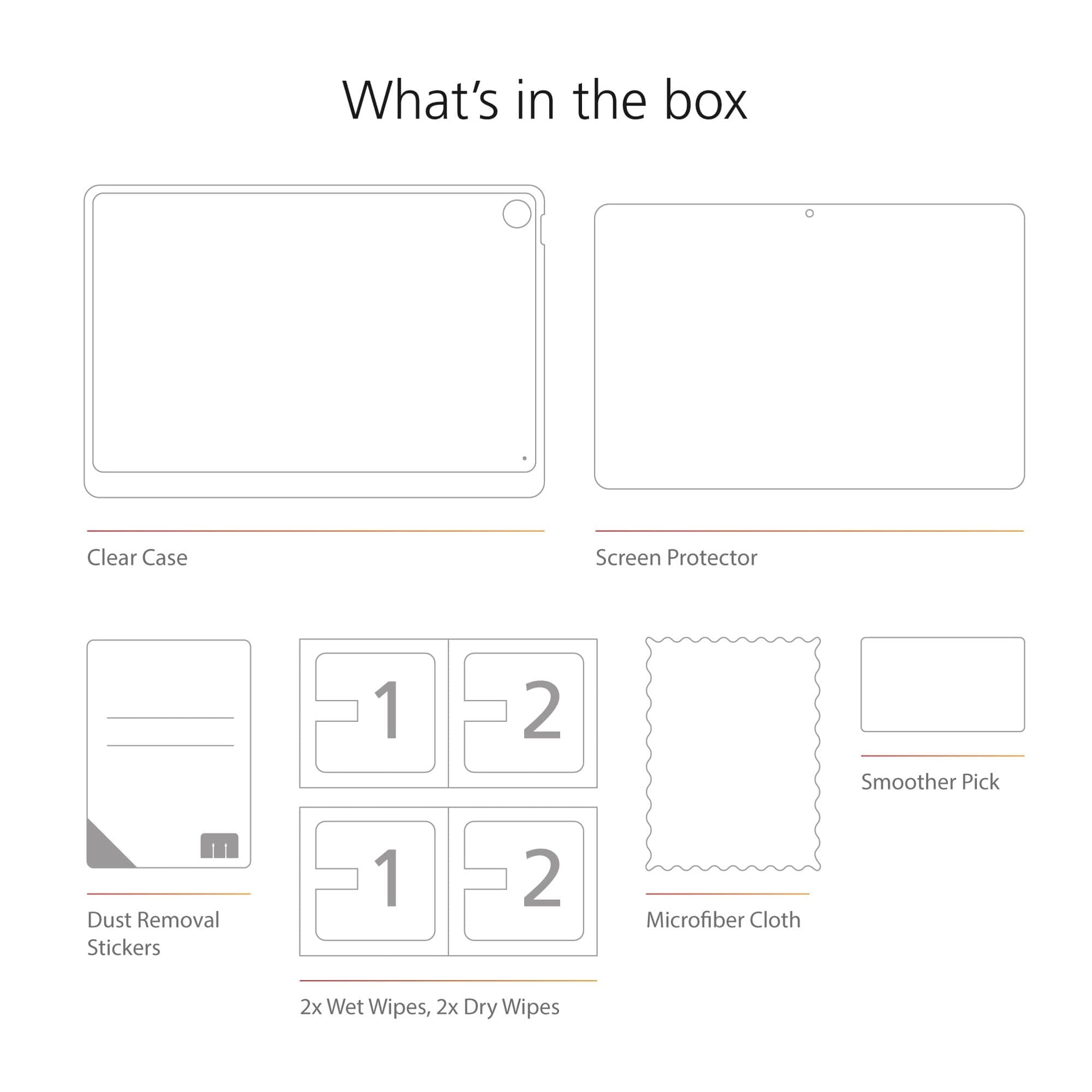 Made for Amazon Clear Case and Screen Protector for Amazon Fire Max 11 (2023 Rel - Thumbnail 7