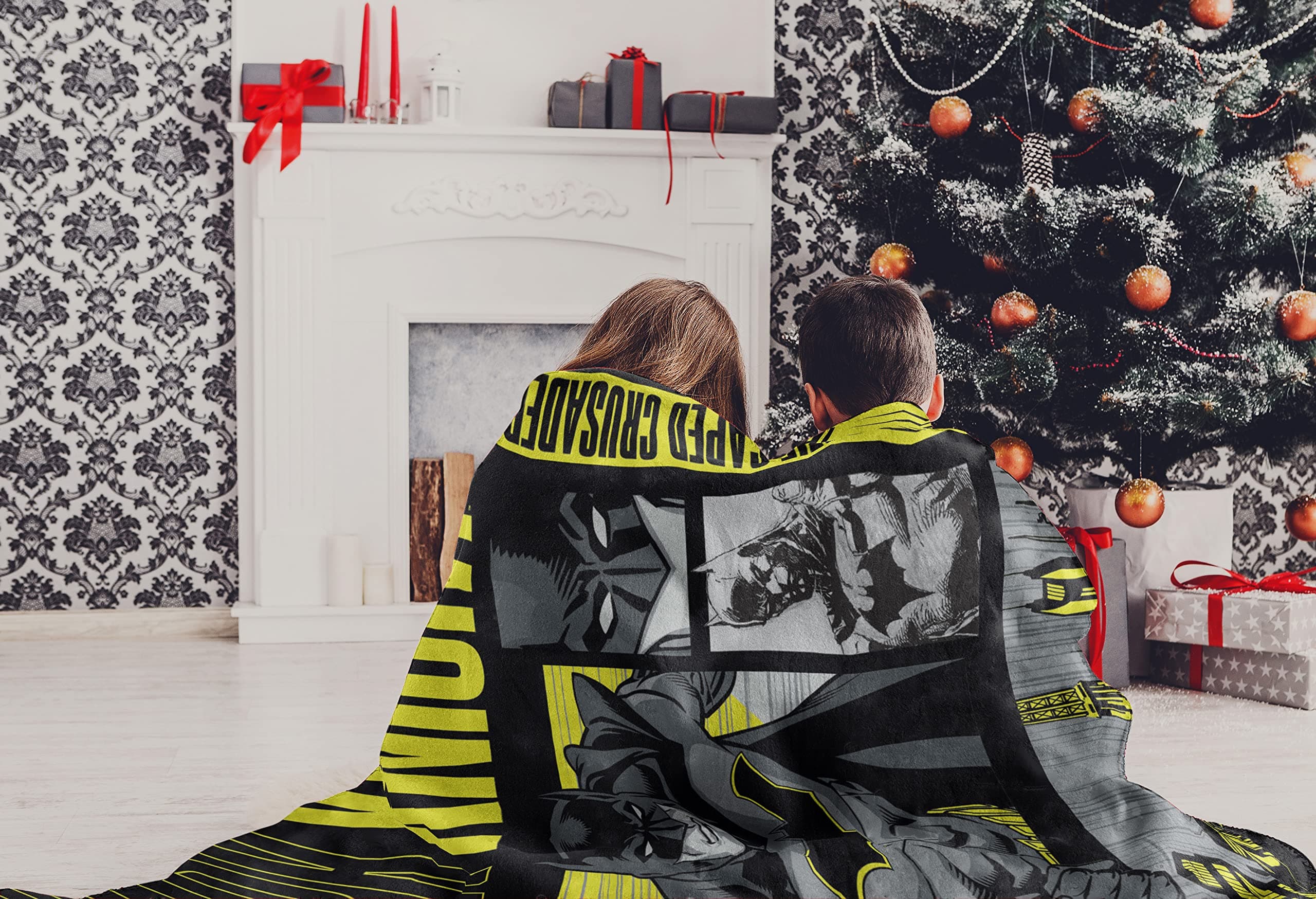 Northwest DC - Batman Micro Raschel Throw Blanket, 46" x 60", Legendary - Thumbnail 6