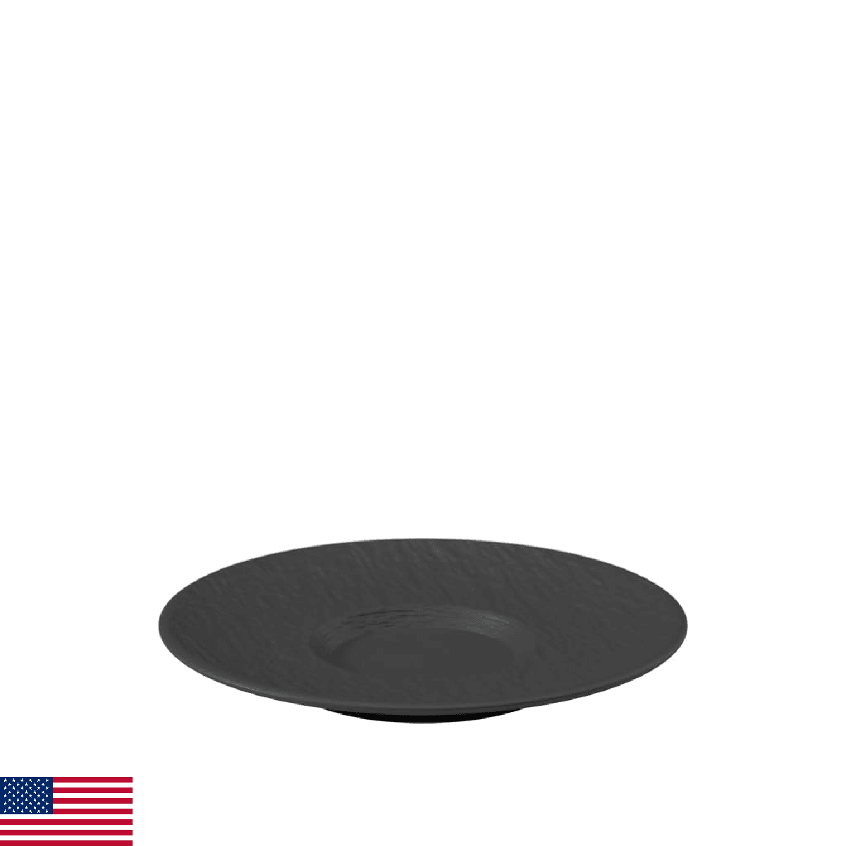 Villeroy & Boch Manufacture Rock Coffee Saucer, Rustic Premium Porcelain, Fresh - Image 1