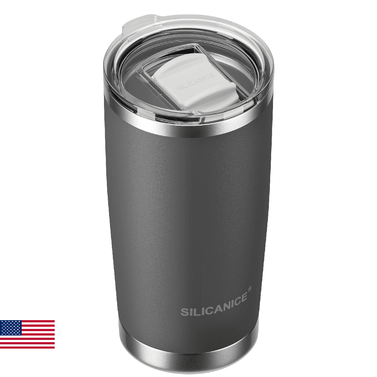 SILICANICE 20oz Vacuum Insulated Tumbler - Double Wall Stainless Steel Coffee Mu - Image 1