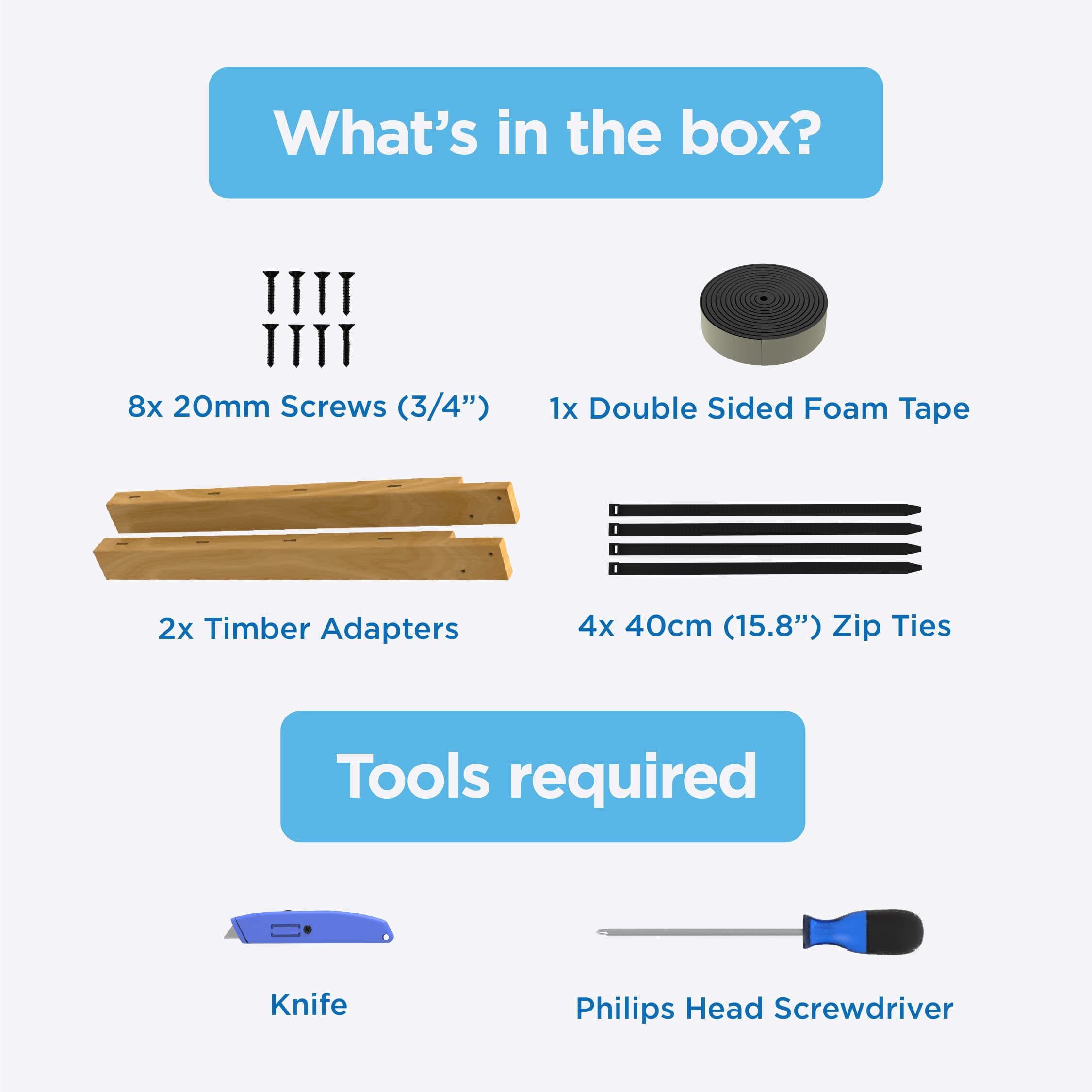 Perma Child Safety Extra Tall Universal Banister Adapter Kit for Pressure and Ha - Thumbnail 7