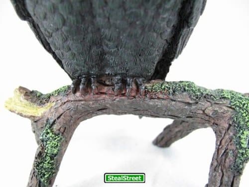 YTC Summit International Black Raven Bird on Tree Branch Figurine Crow Gothic De - Thumbnail 3