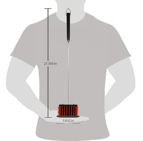 Oklahoma Joe's® Blacksmith Rake & Brush, Black - 2978124R06 - Thumbnail 2