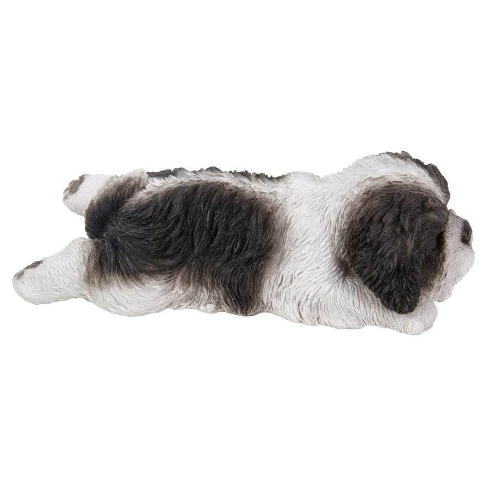 Hi- Line Gift 87710-J Shih Tzu Puppy Sleeping Pet Pals Statue - Thumbnail 2