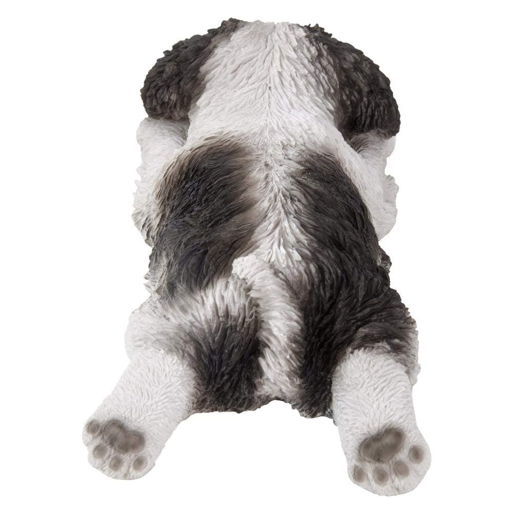 Hi- Line Gift 87710-J Shih Tzu Puppy Sleeping Pet Pals Statue - Thumbnail 4