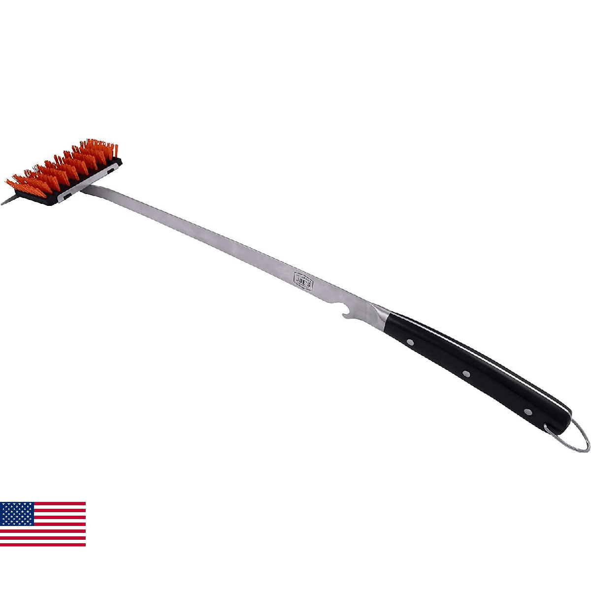 Oklahoma Joe's® Blacksmith Rake & Brush, Black - 2978124R06 - Image 1