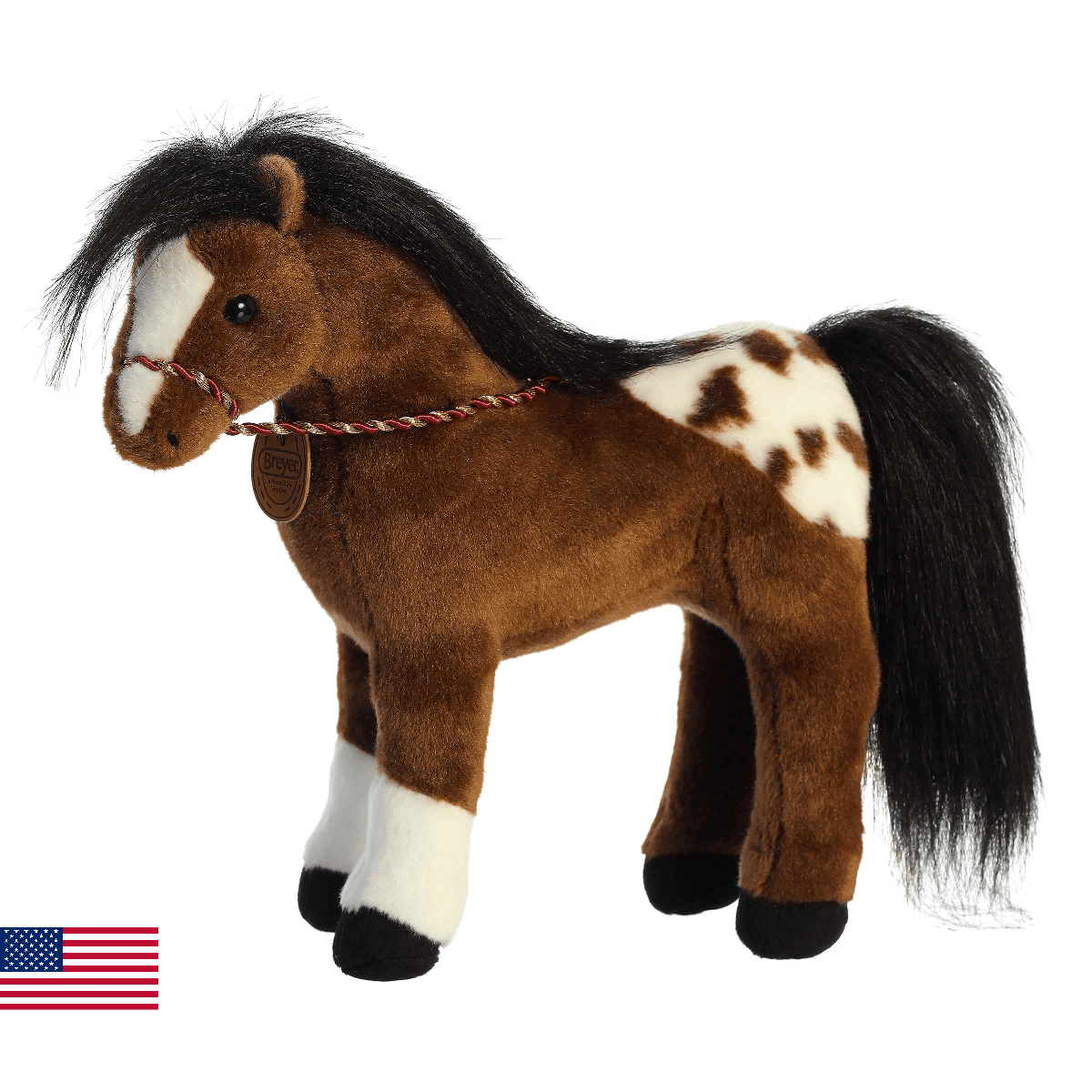 Aurora® Exquisite Breyer® Showstoppers Appaloosa Stuffed Animal - Realistic Deta - Image 1
