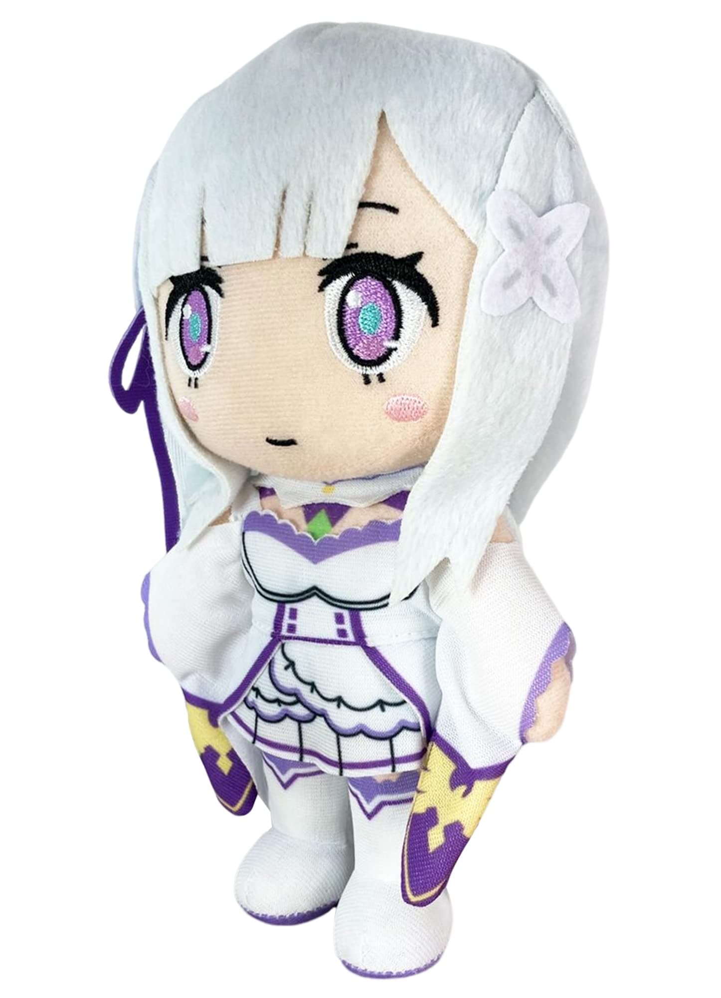 Great Eastern Entertainment Re Zero- Emilia Plush 8" H, Multicolor - Thumbnail 2