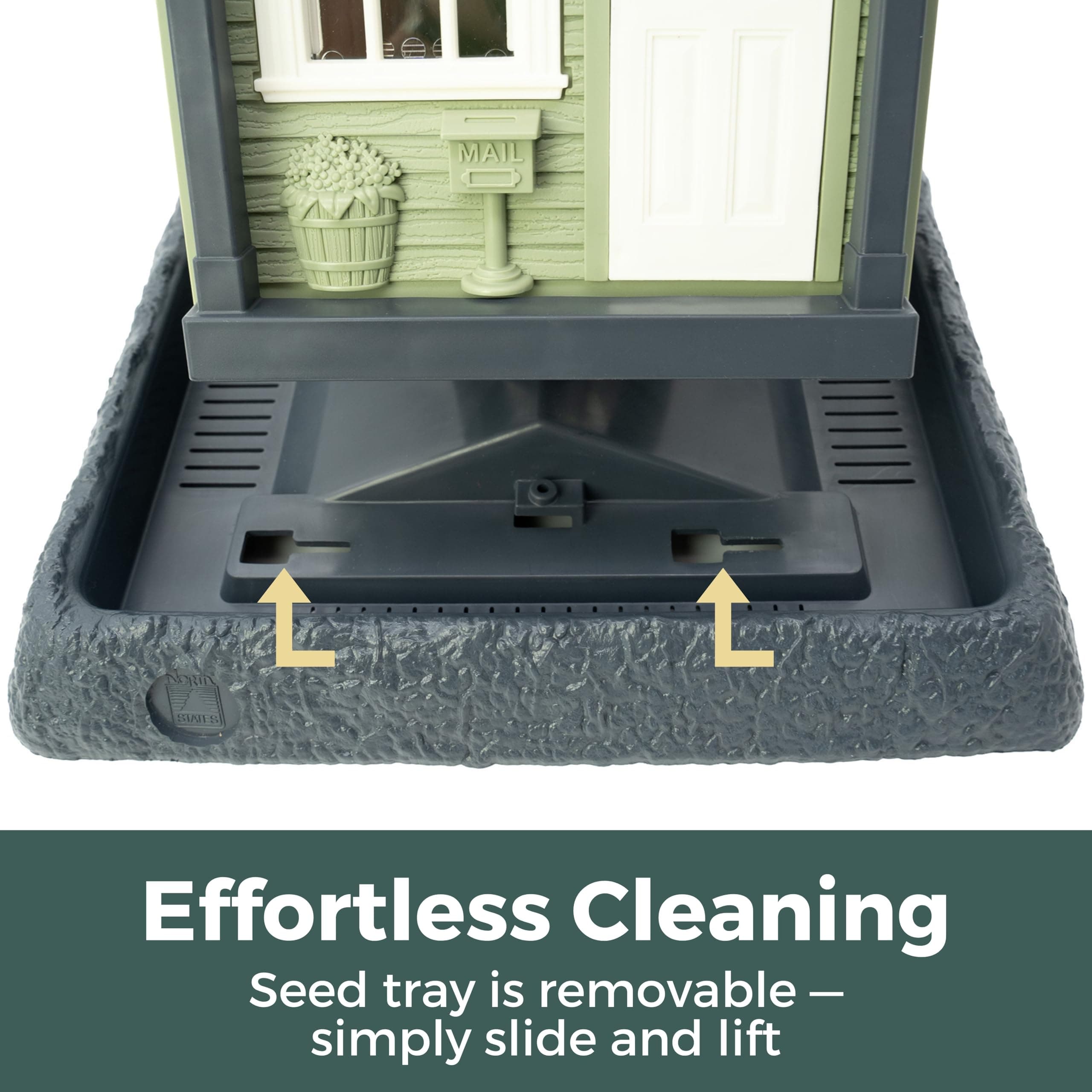 North States Village Collection - Antique Store Birdfeeder for Outdoors, Holds 6 - Thumbnail 4