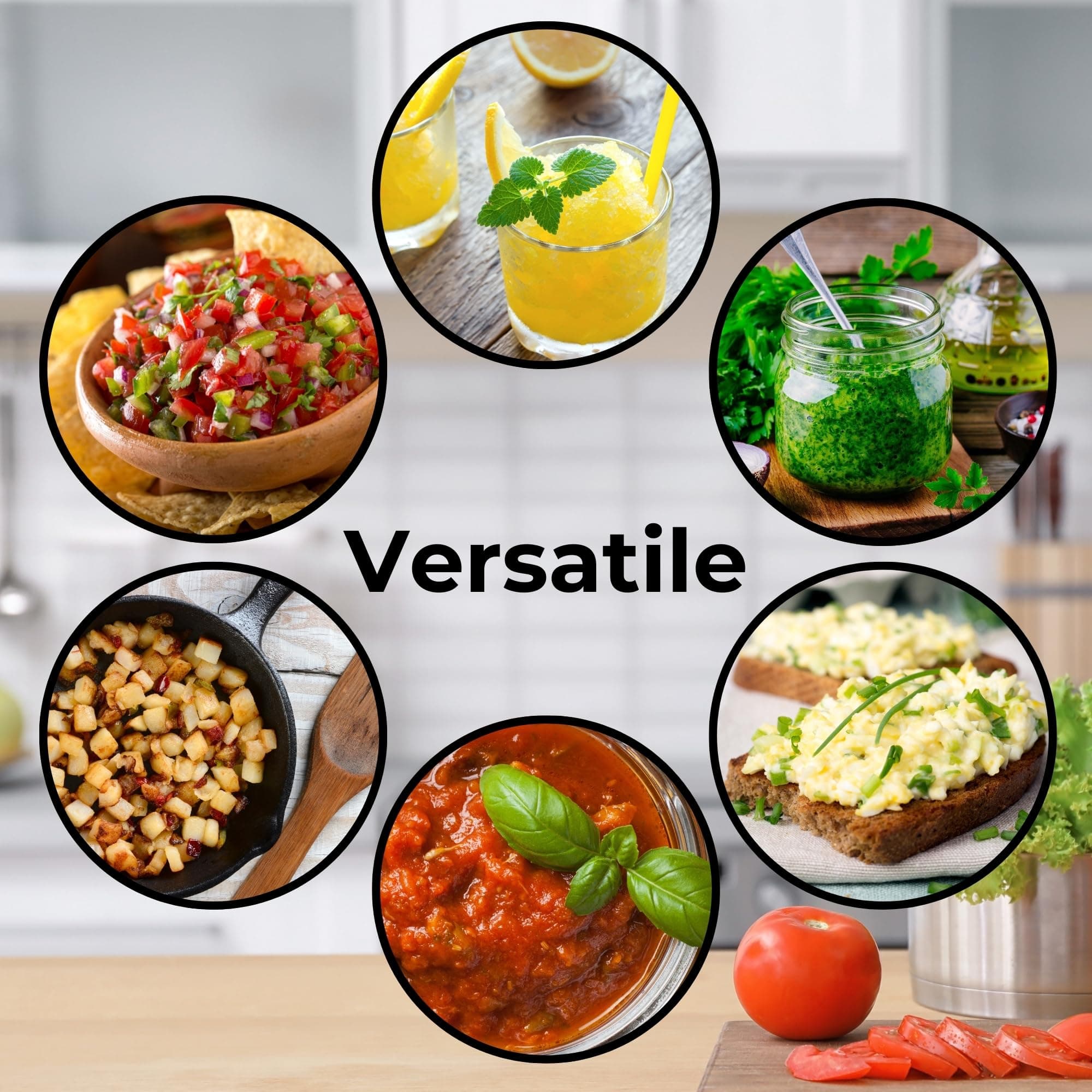 Starfrit Pull Chopper - Multi Purpose Manual Food Processor - Three Blade System - Thumbnail 11