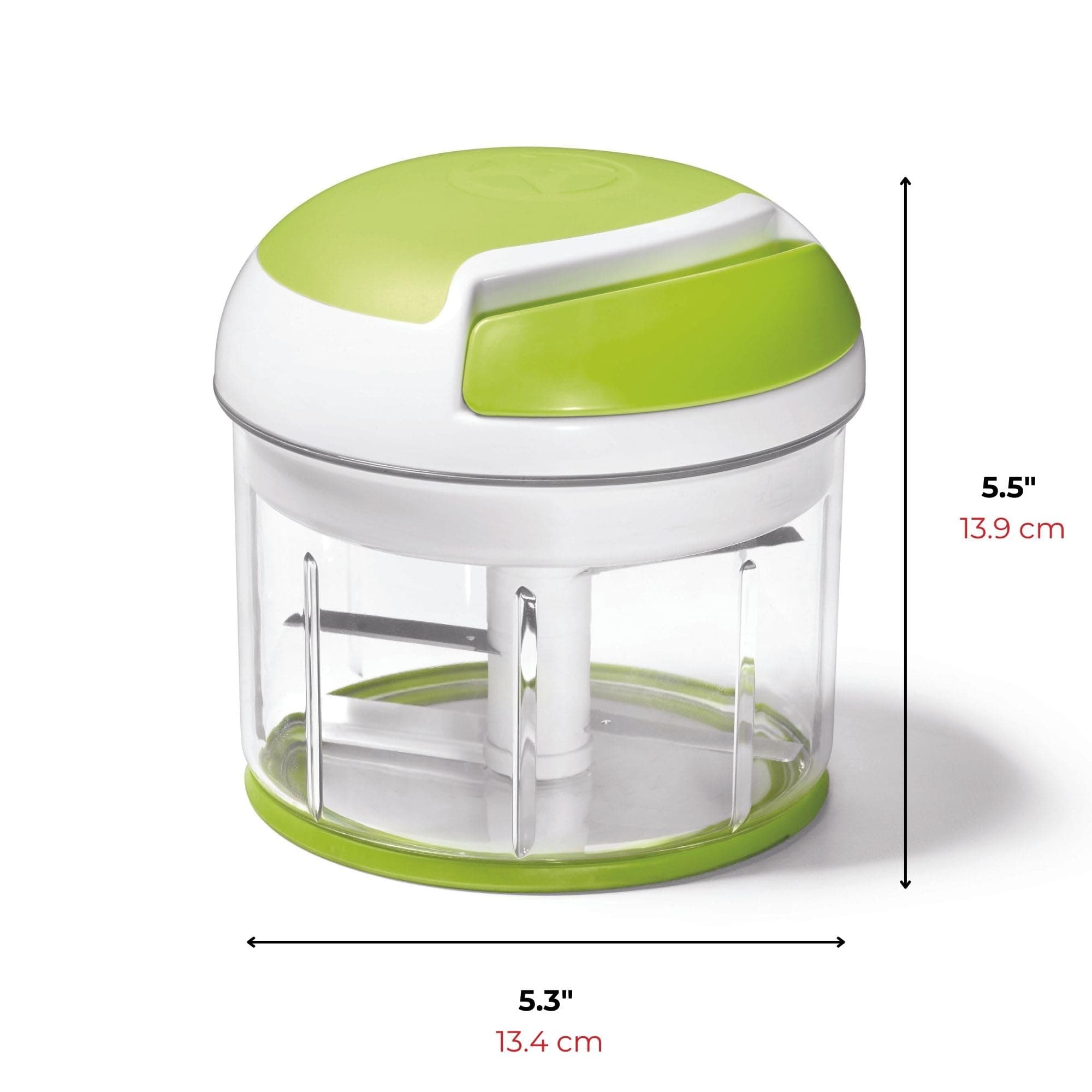 Starfrit Pull Chopper - Multi Purpose Manual Food Processor - Three Blade System - Thumbnail 2