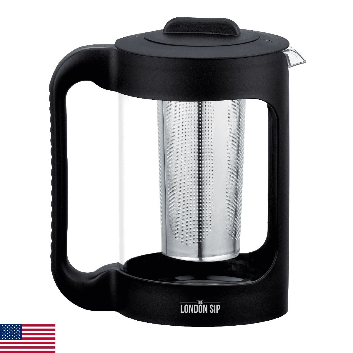 The London Sip Cold Brew Coffee Maker, 1500ml Cold Brew Pitcher with 304 Stainle - Image 1